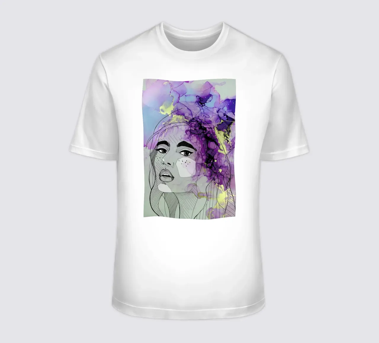 Fluid Lady t-shirt da Sabrina Ziegenhorn