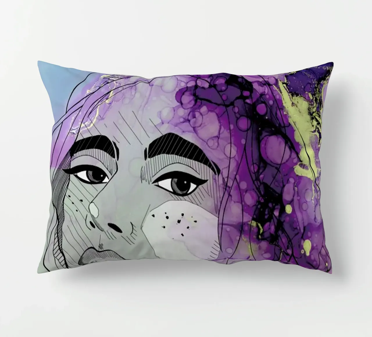 Fluid Lady cuscino da Sabrina Ziegenhorn