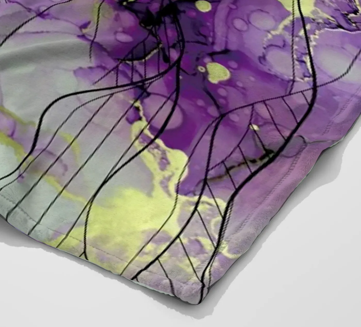 Fluid Lady fleecedeken van Sabrina Ziegenhorn