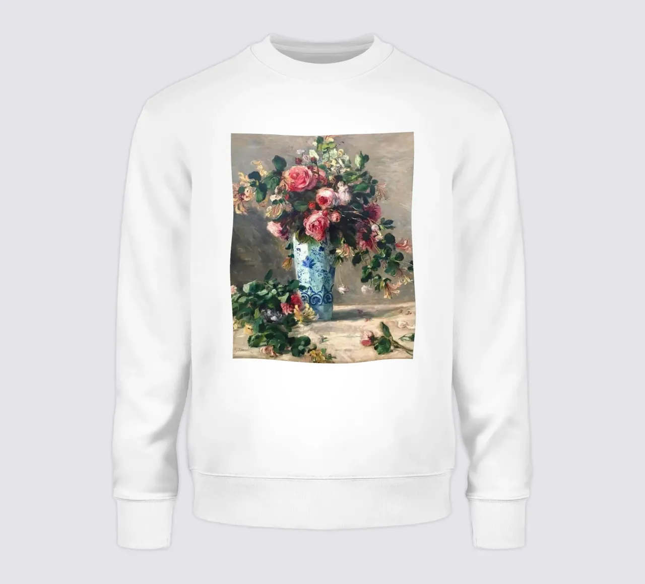 Monet - Il vaso di fiori felpa da Günstiger Laden