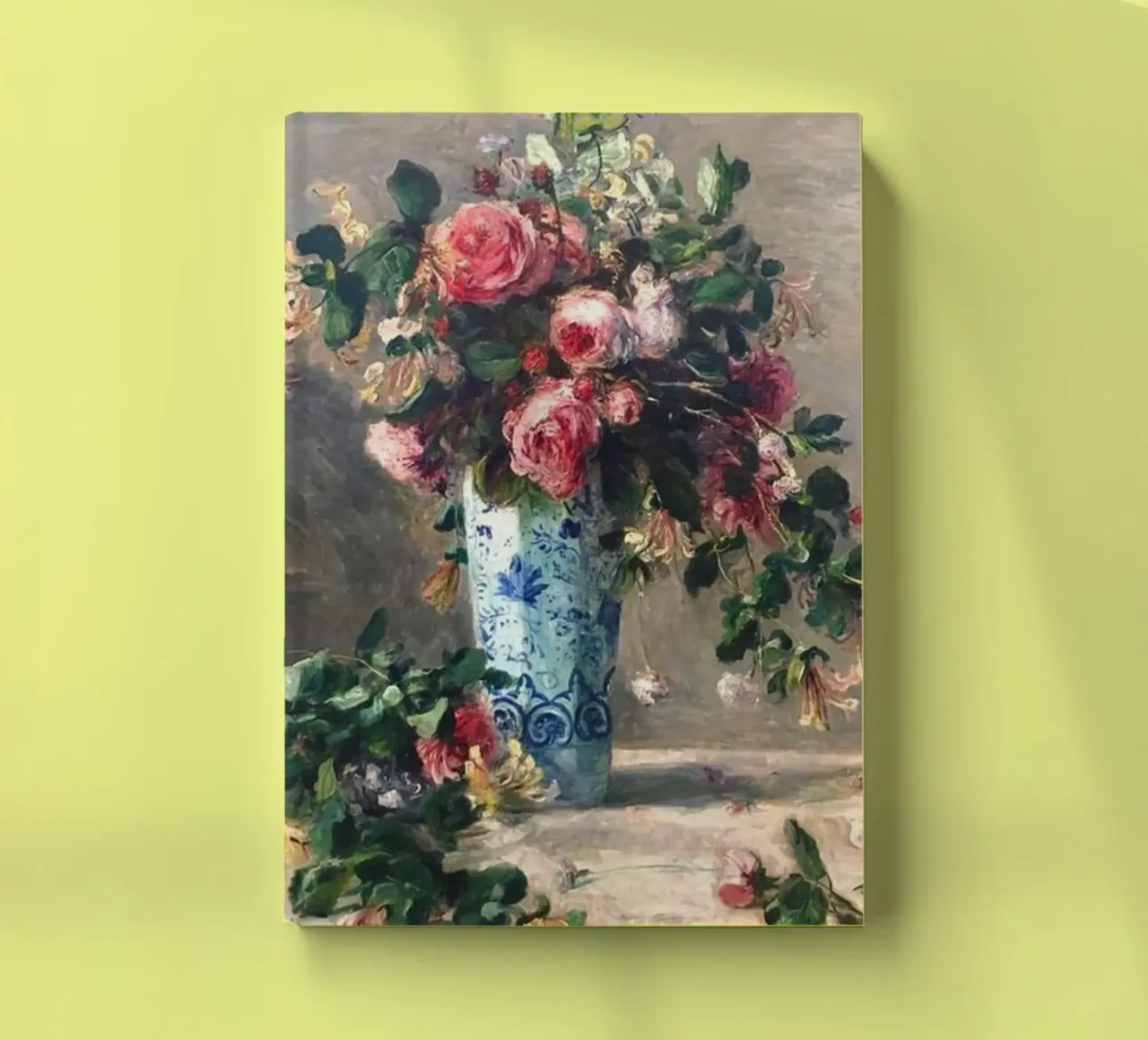 Monet - Il vaso di fiori diario da Günstiger Laden