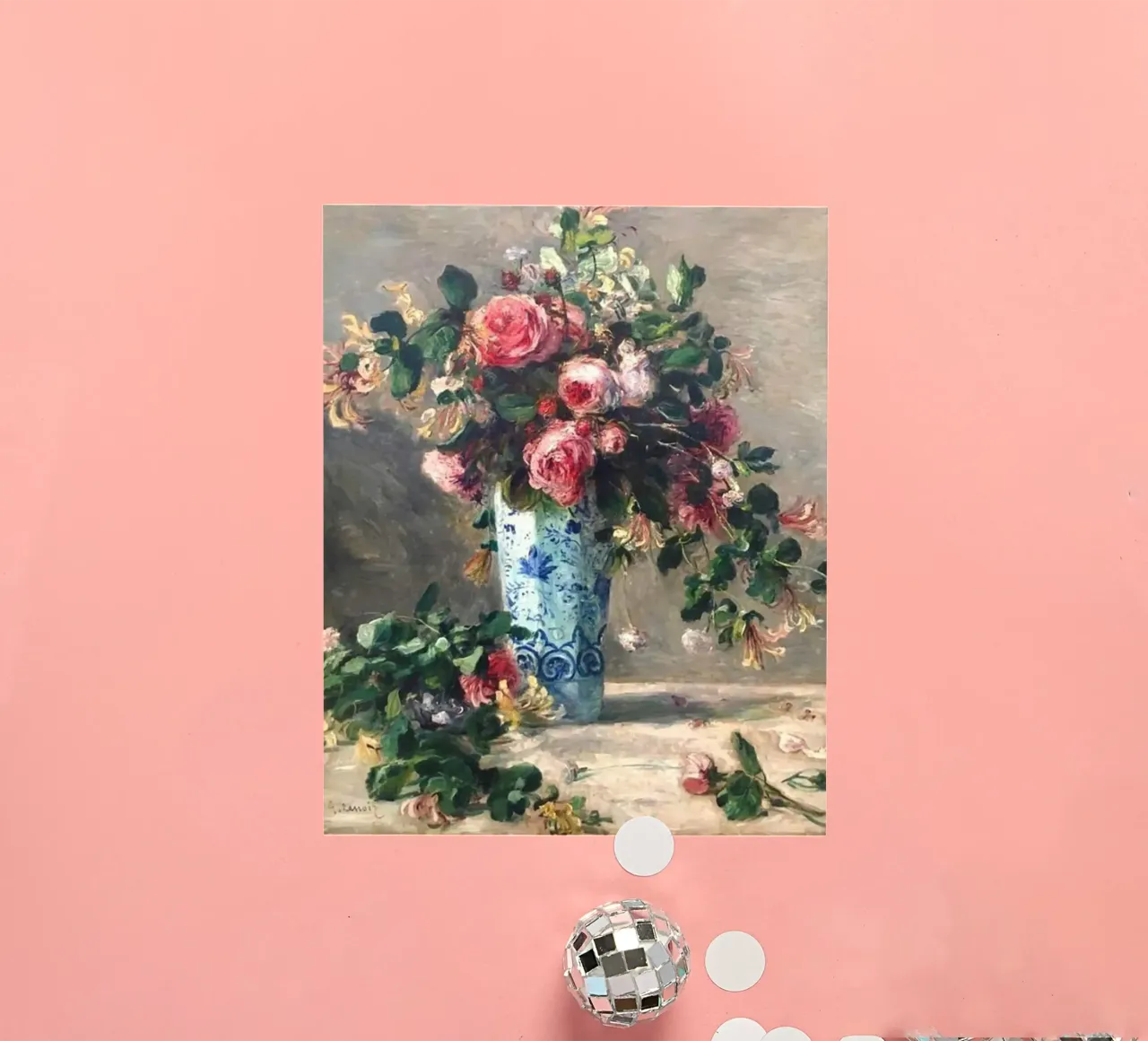 Monet - The Flower pot sticker by Günstiger Laden