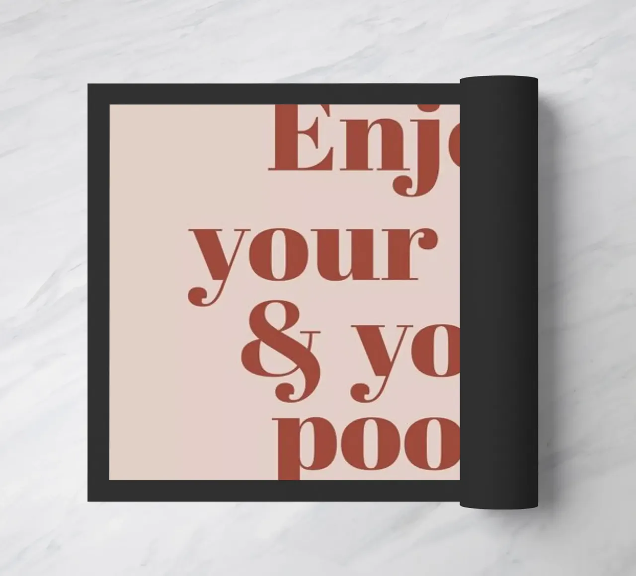 Enjoy Your Day And Poop zerbino da Ayleen