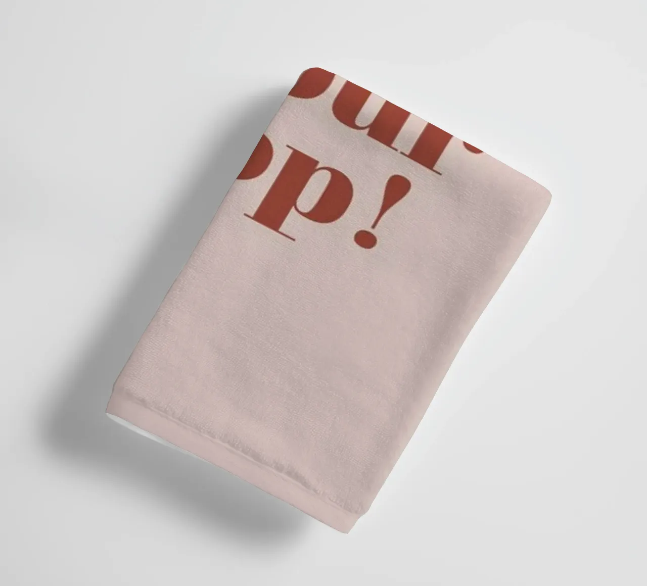 Enjoy Your Day And Poop asciugamano da bagno da Ayleen
