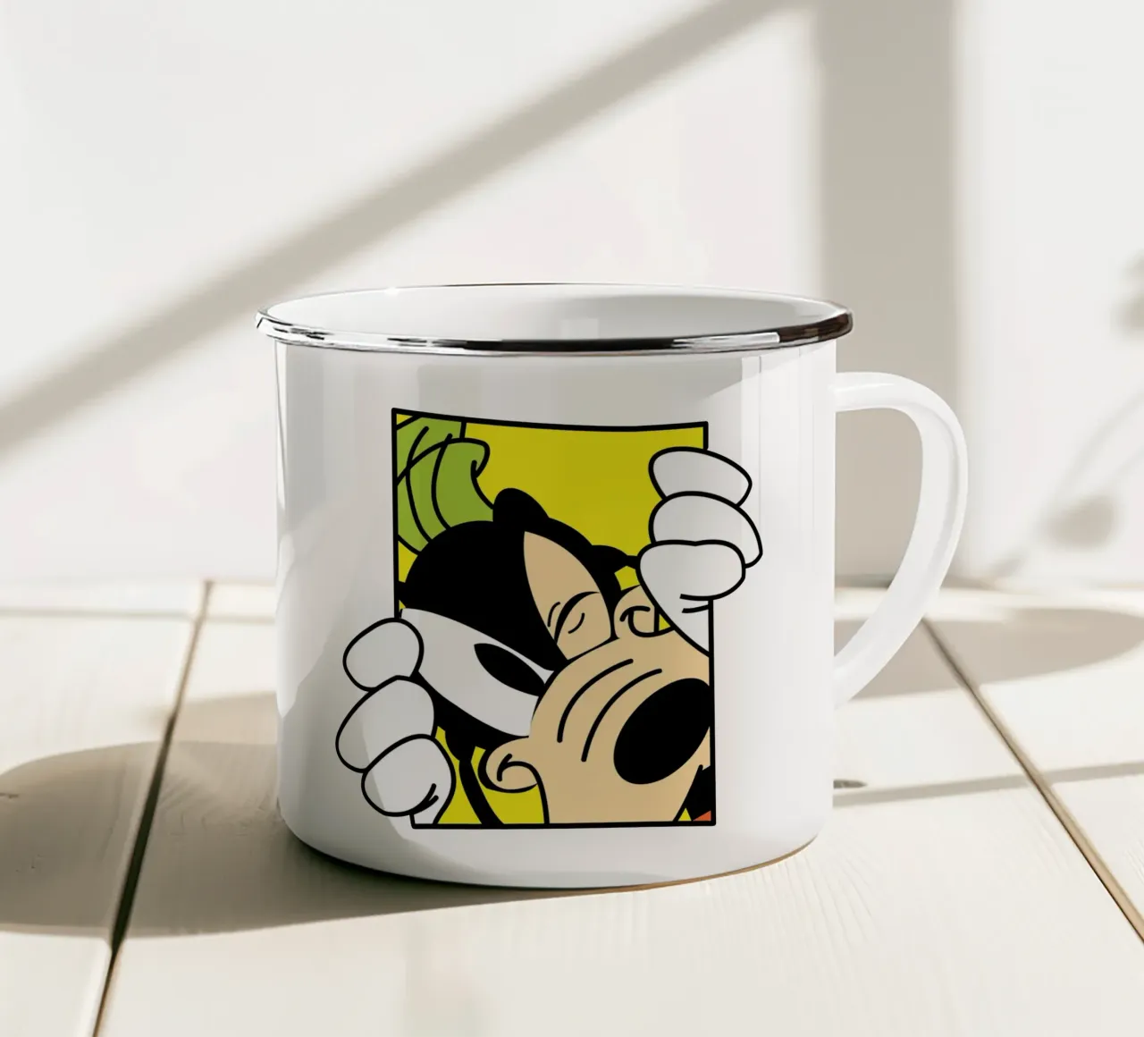 Goofy tazza in smalto da Aranduts