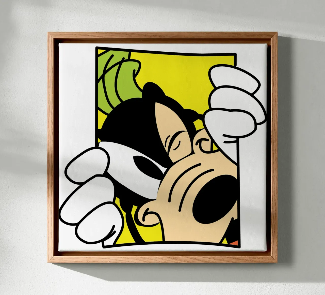 Goofy tela con Cornice a cassetta da Aranduts