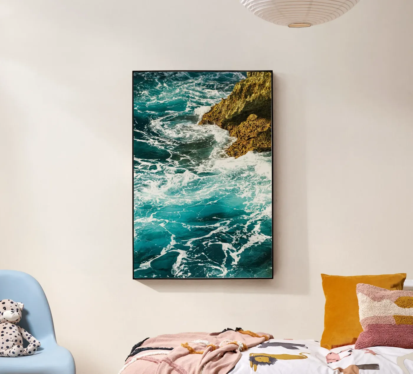 vagues de l'océan plexiglas de Earthly Visions