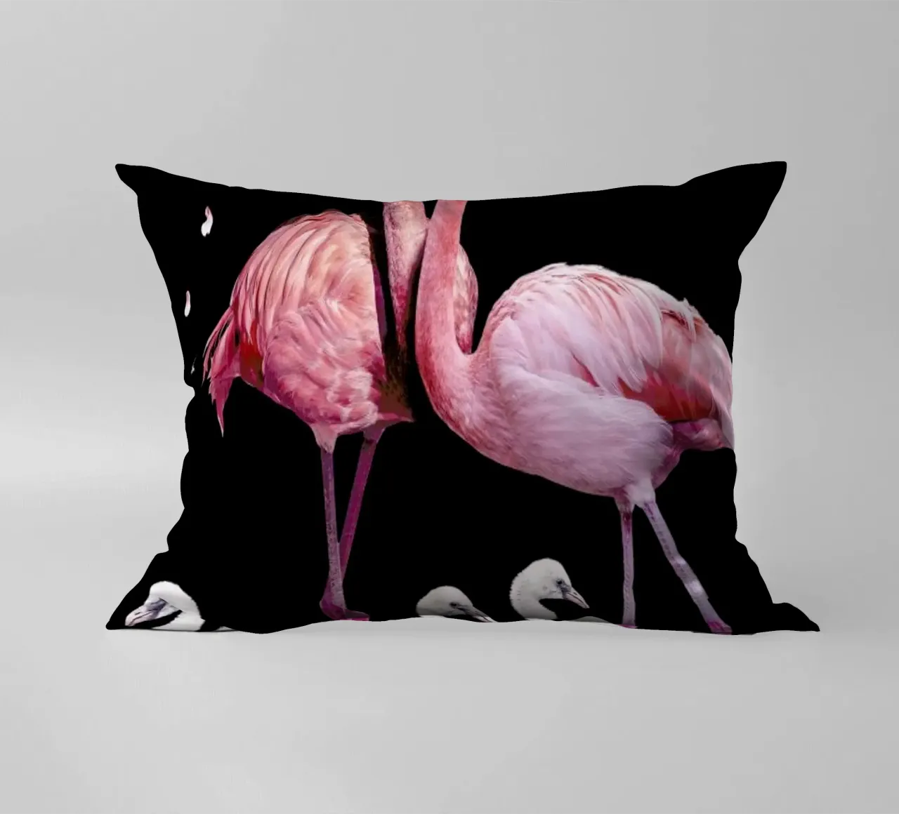Flamingo Family cuscino da Wouter Rikken