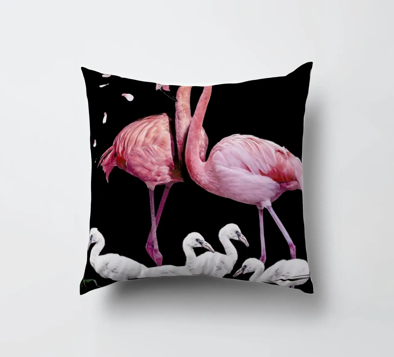 Flamingo Family cuscino da Wouter Rikken