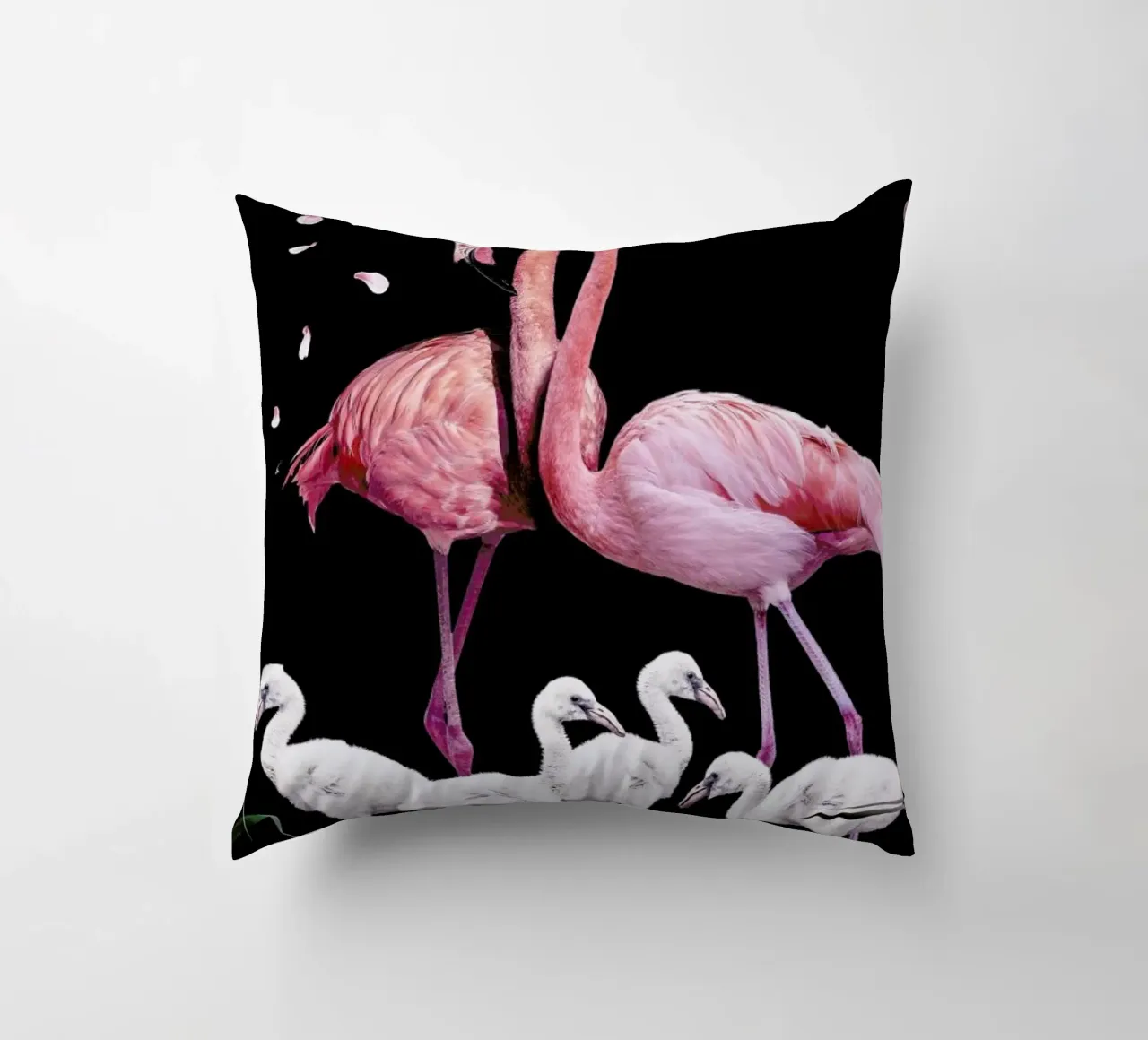 Flamingo Family cuscino da Wouter Rikken