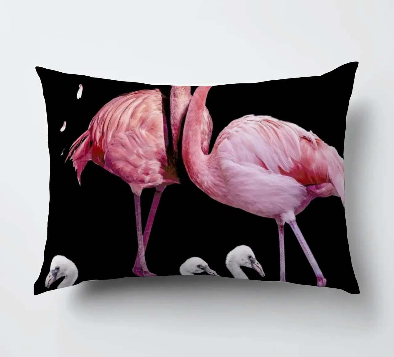 Flamingo Family cuscino da Wouter Rikken