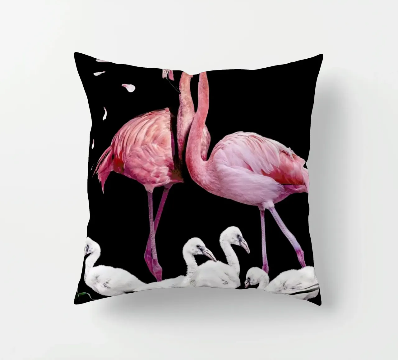 Flamingo Family cuscino da Wouter Rikken