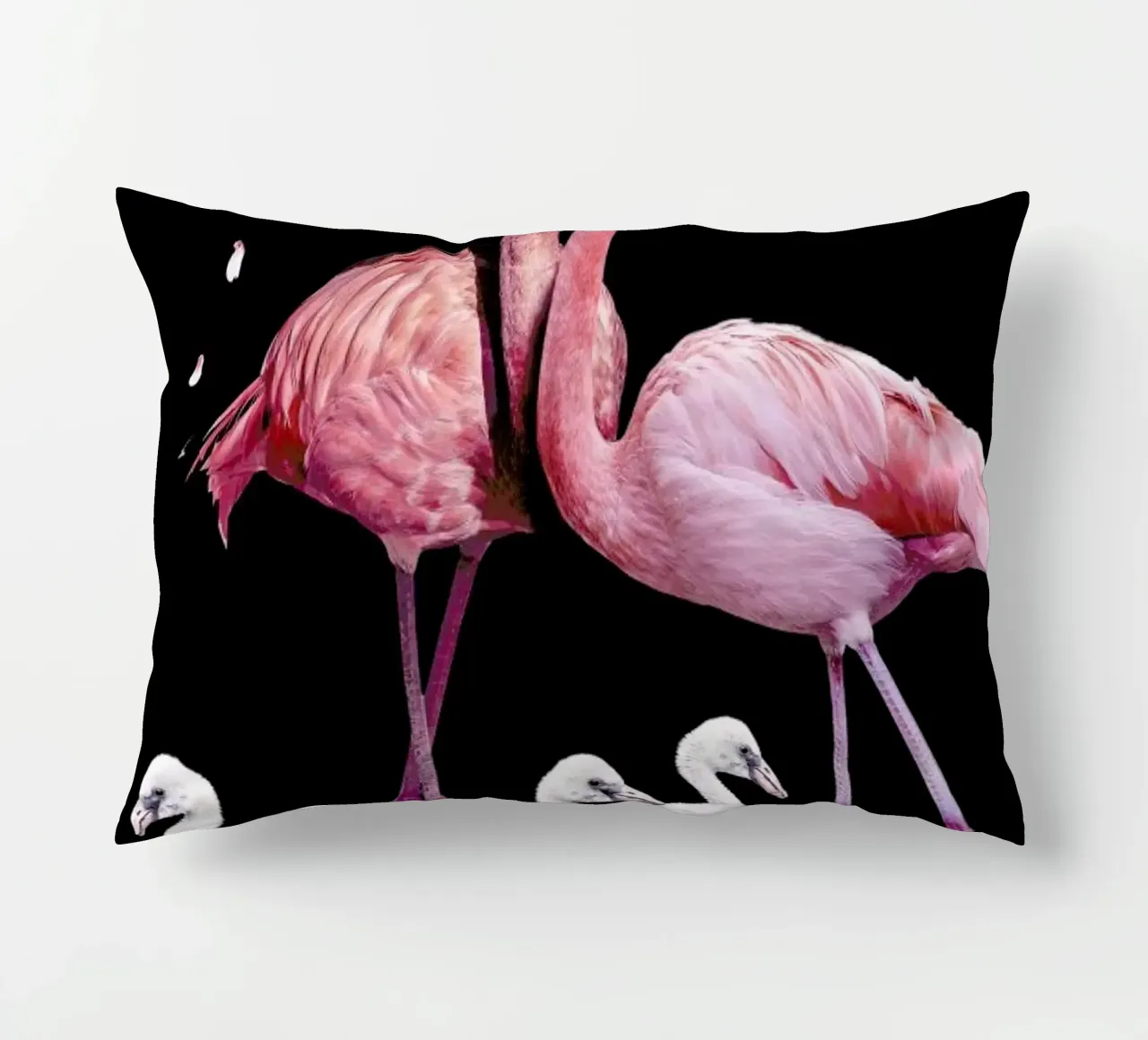 Flamingo Family cuscino da Wouter Rikken