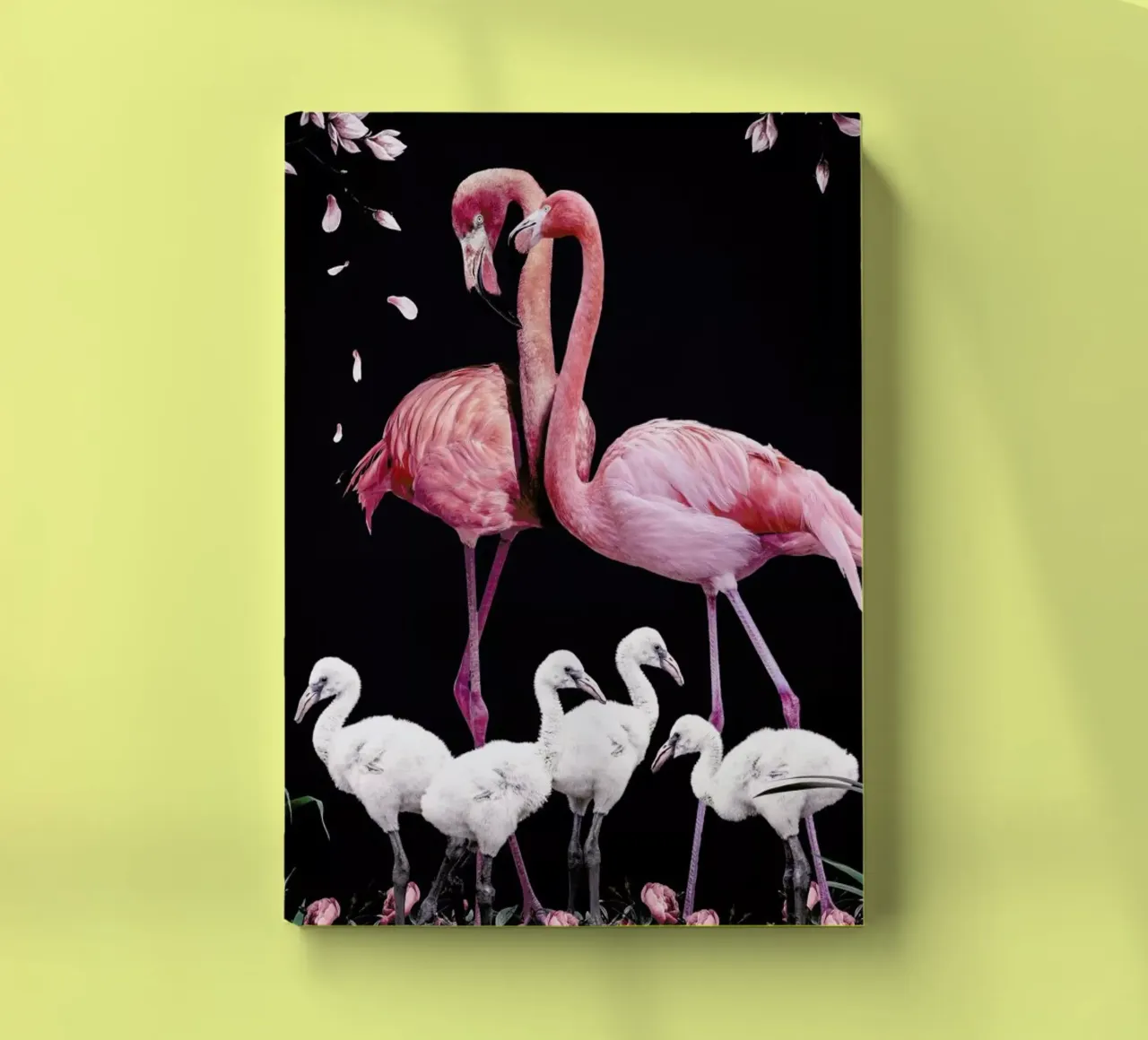 Flamingo Family notebook by Wouter Rikken