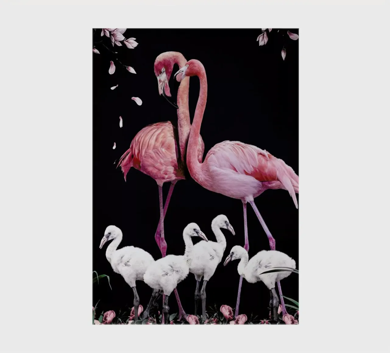 Flamingo Family notebook by Wouter Rikken