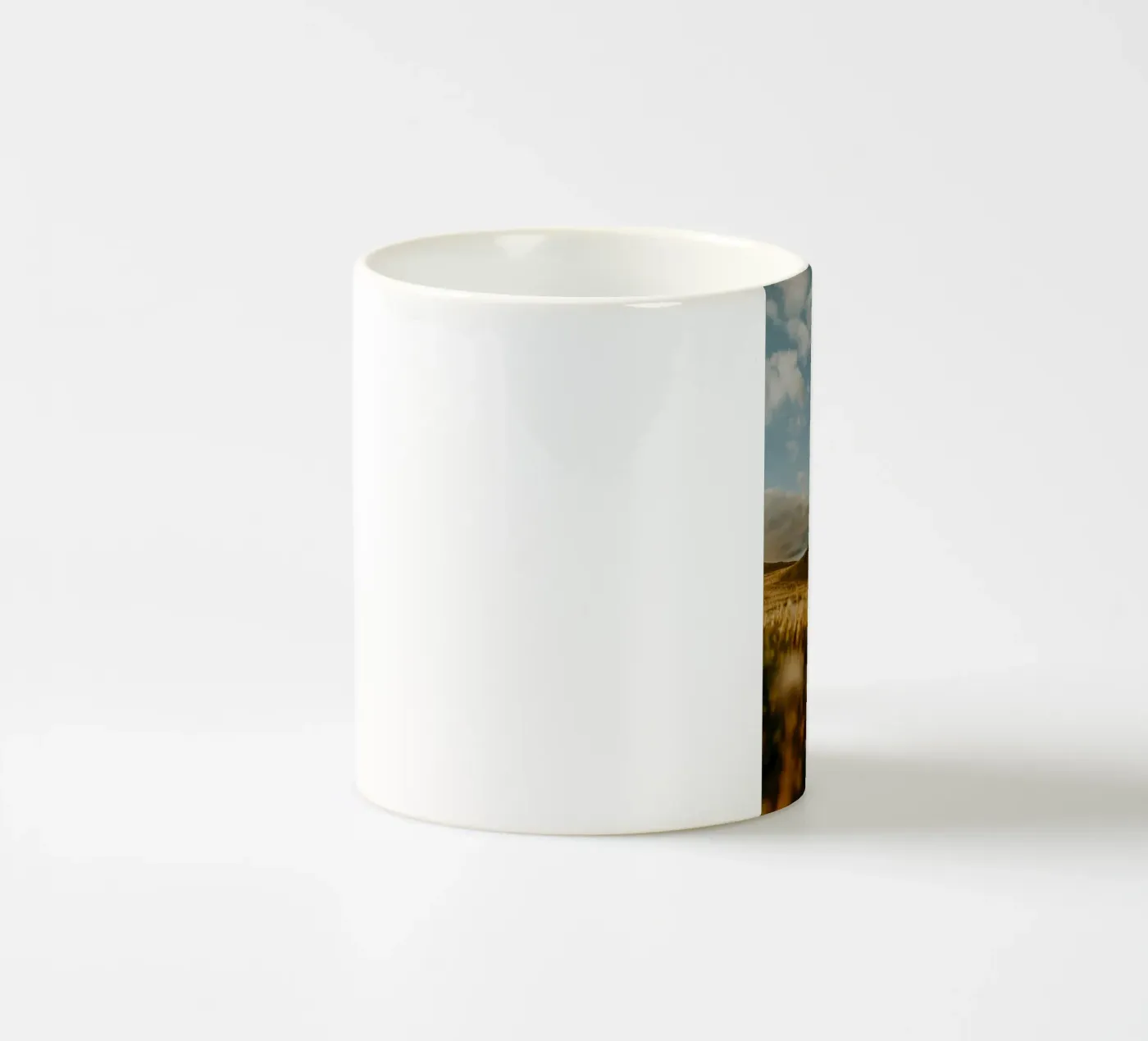 tree grass ceramic mug by Earthly Visions