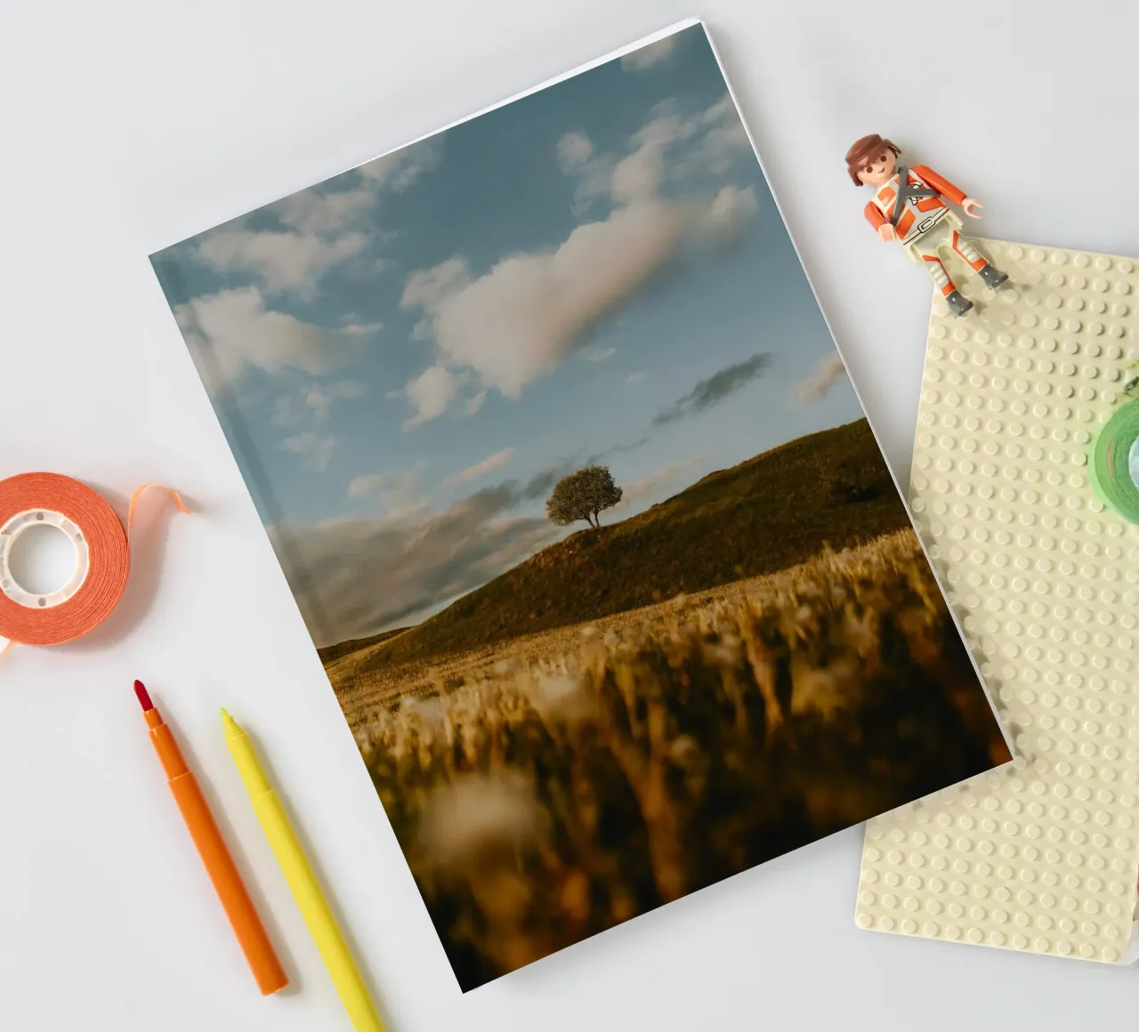 tree grass notebook by Earthly Visions