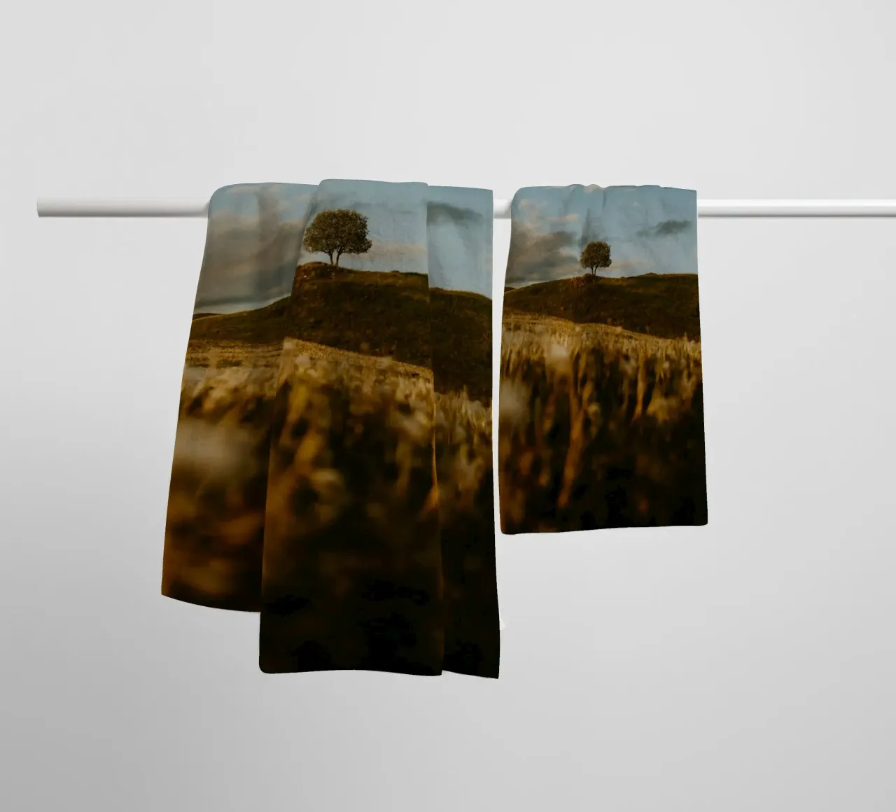 albero erba asciugamano da bagno da Earthly Visions