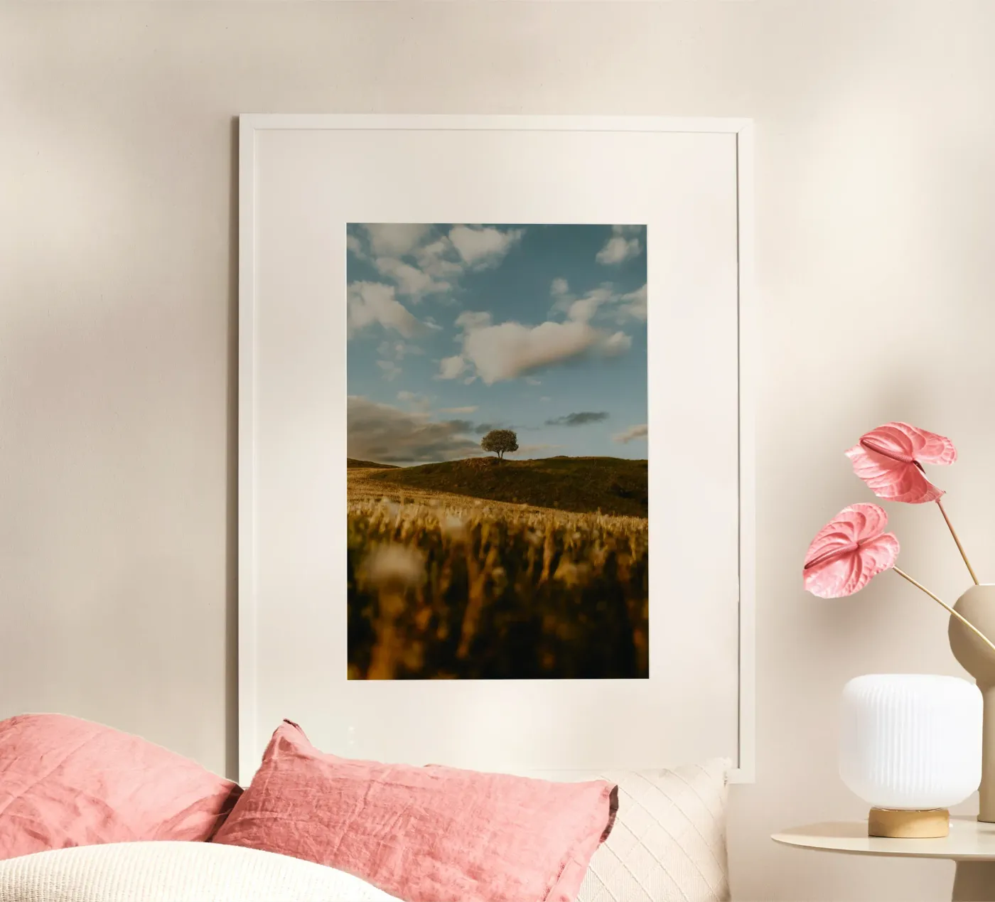 tree grass Poster von Earthly Visions