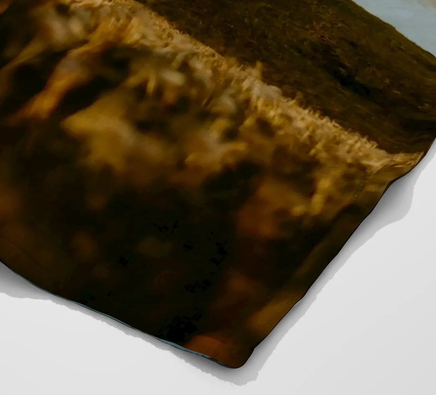 tree grass plaid polaire de Earthly Visions