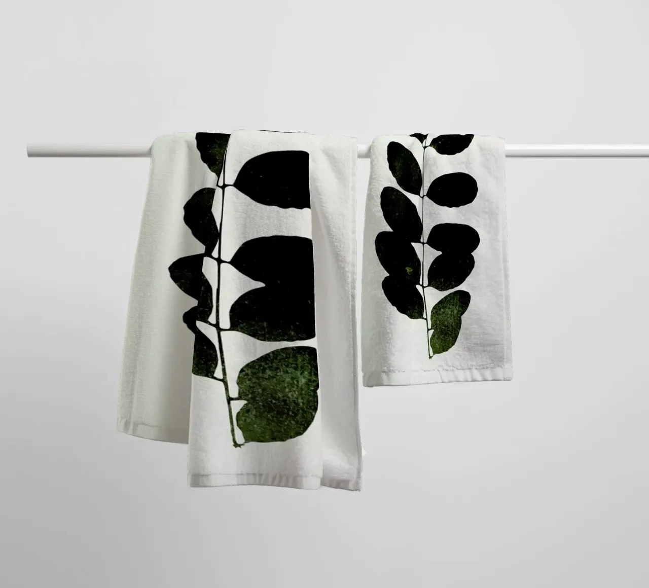 Ink Print No.24 towel by Kubistika