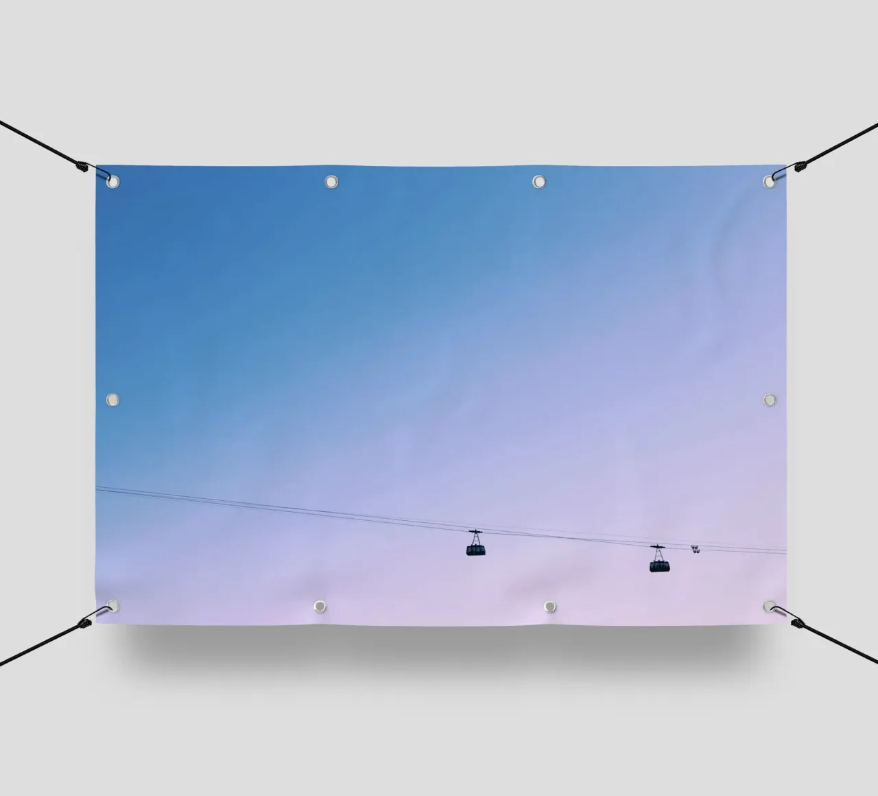 Cable Cars in Pink Sunset pvc cover by KISSA STUDIO