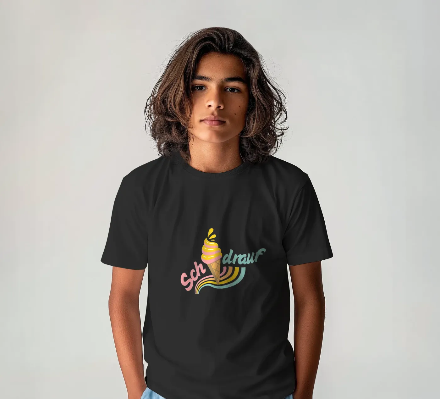 sch(eis)drauf t-shirt bambini da fummelhummel