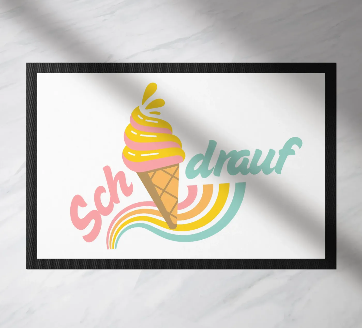 sch(eis)drauf doormat by fummelhummel