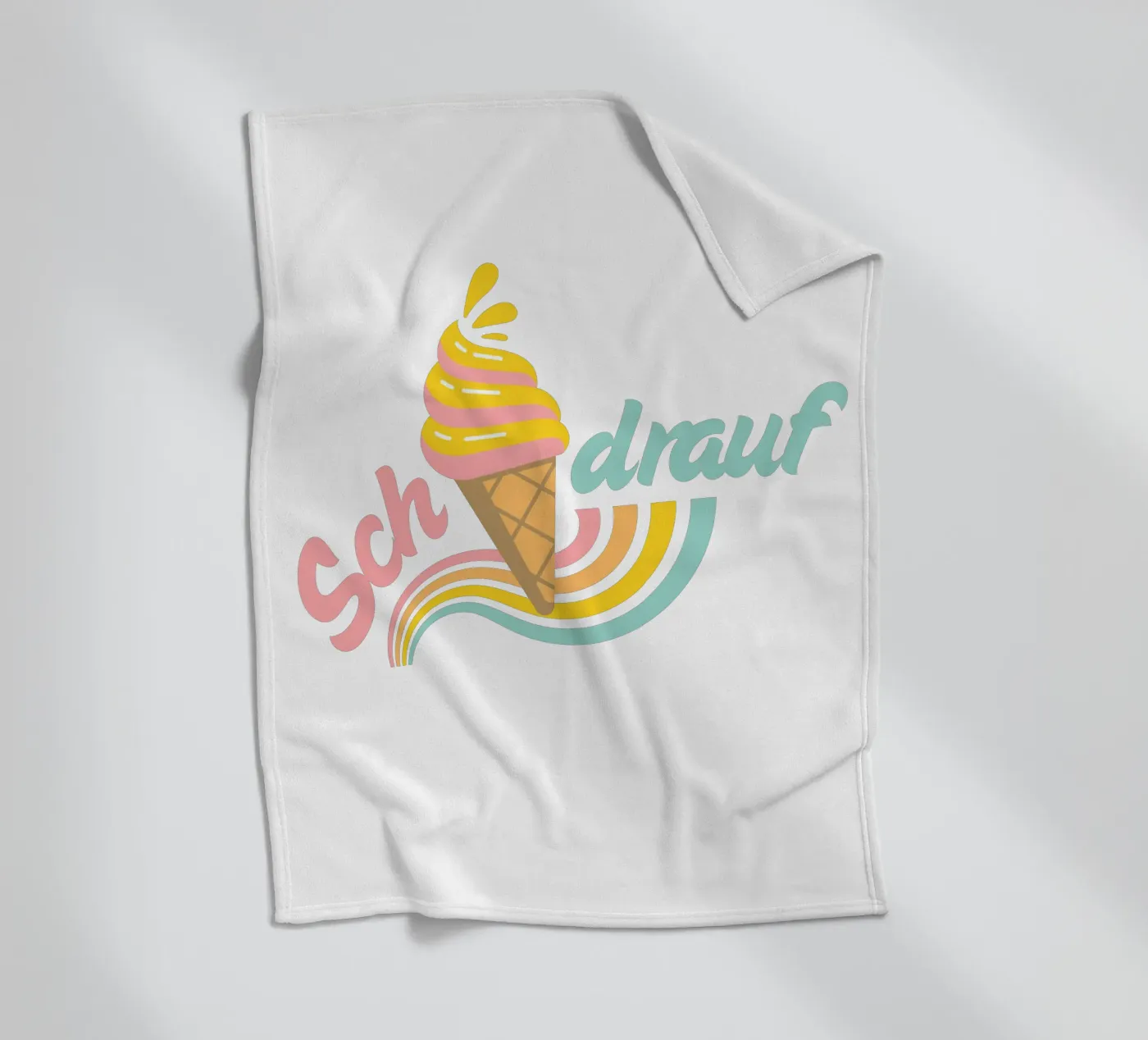 sch(eis)drauf Fleecedecke von fummelhummel