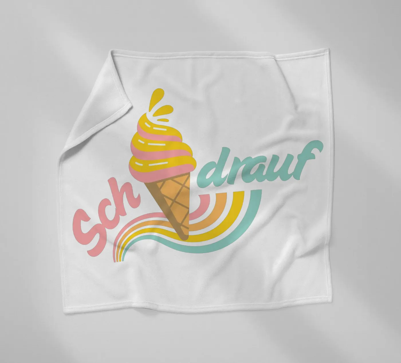 sch(eis)drauf Fleecedecke von fummelhummel