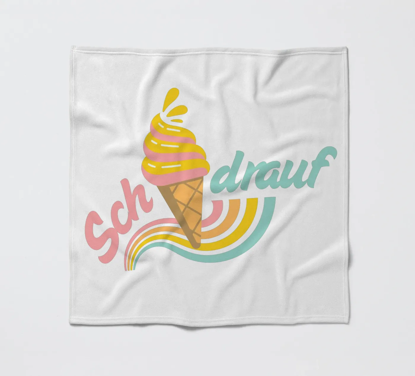 sch(eis)drauf Fleecedecke von fummelhummel