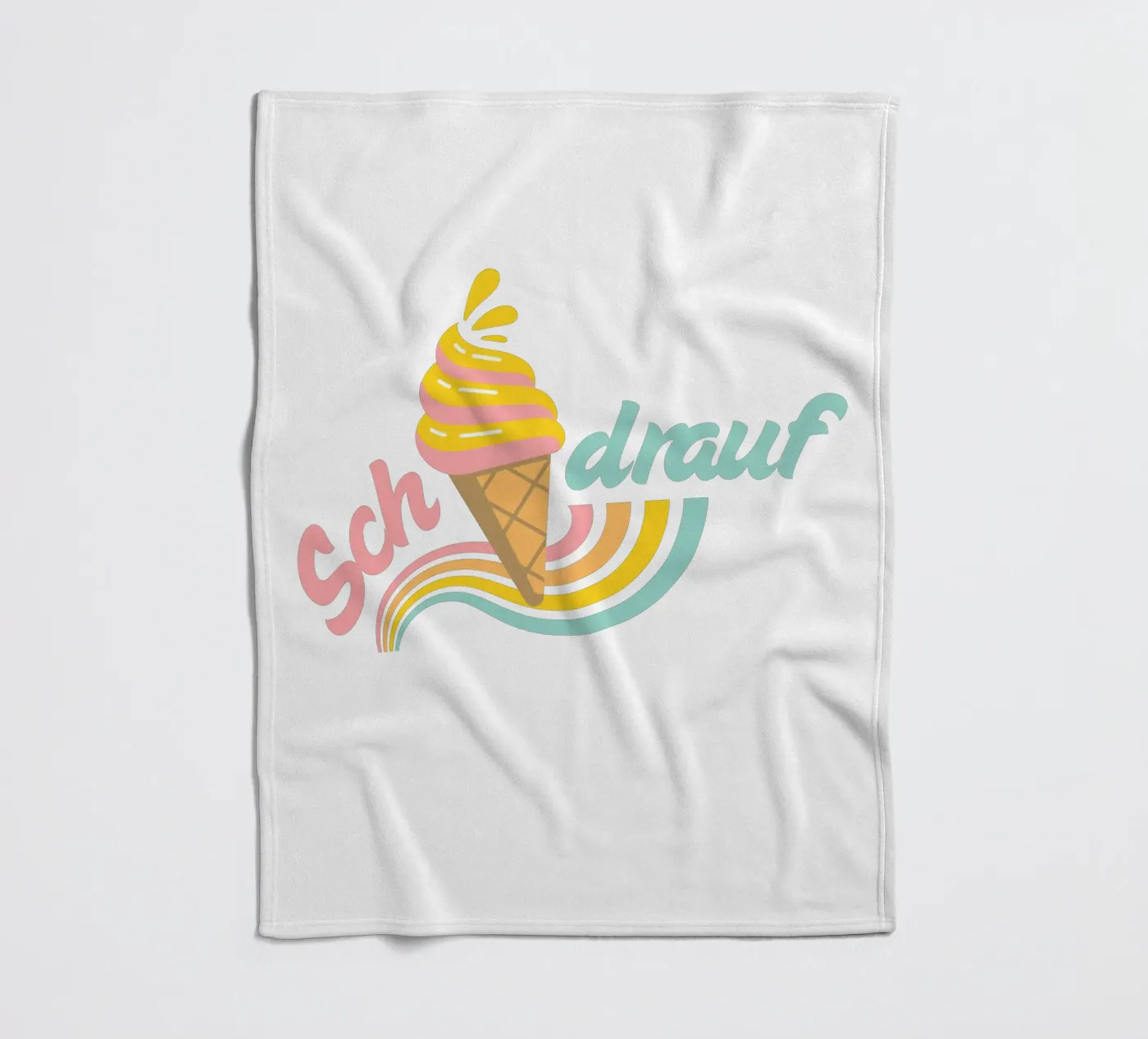 sch(eis)drauf Fleecedecke von fummelhummel