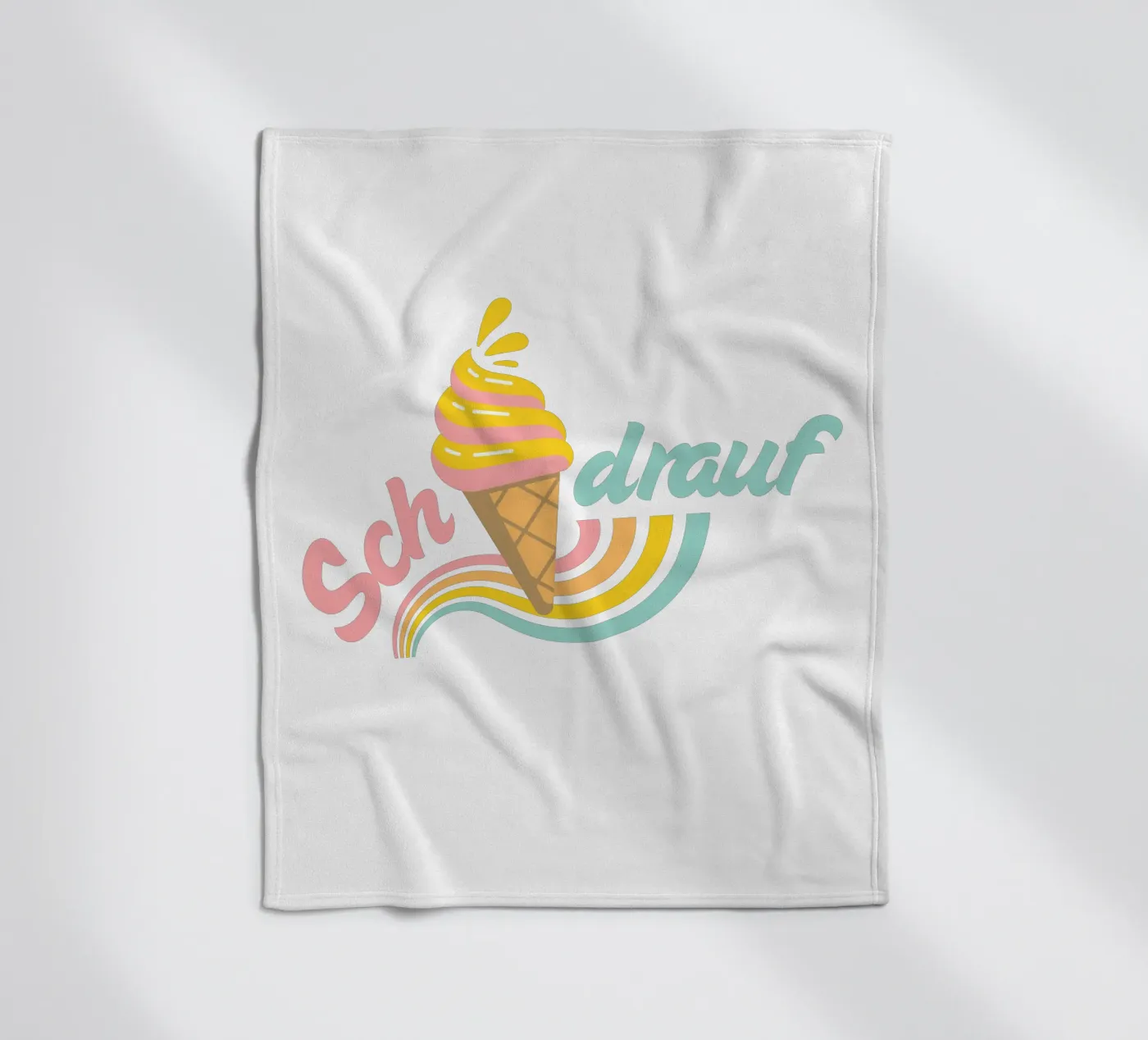 sch(eis)drauf Fleecedecke von fummelhummel