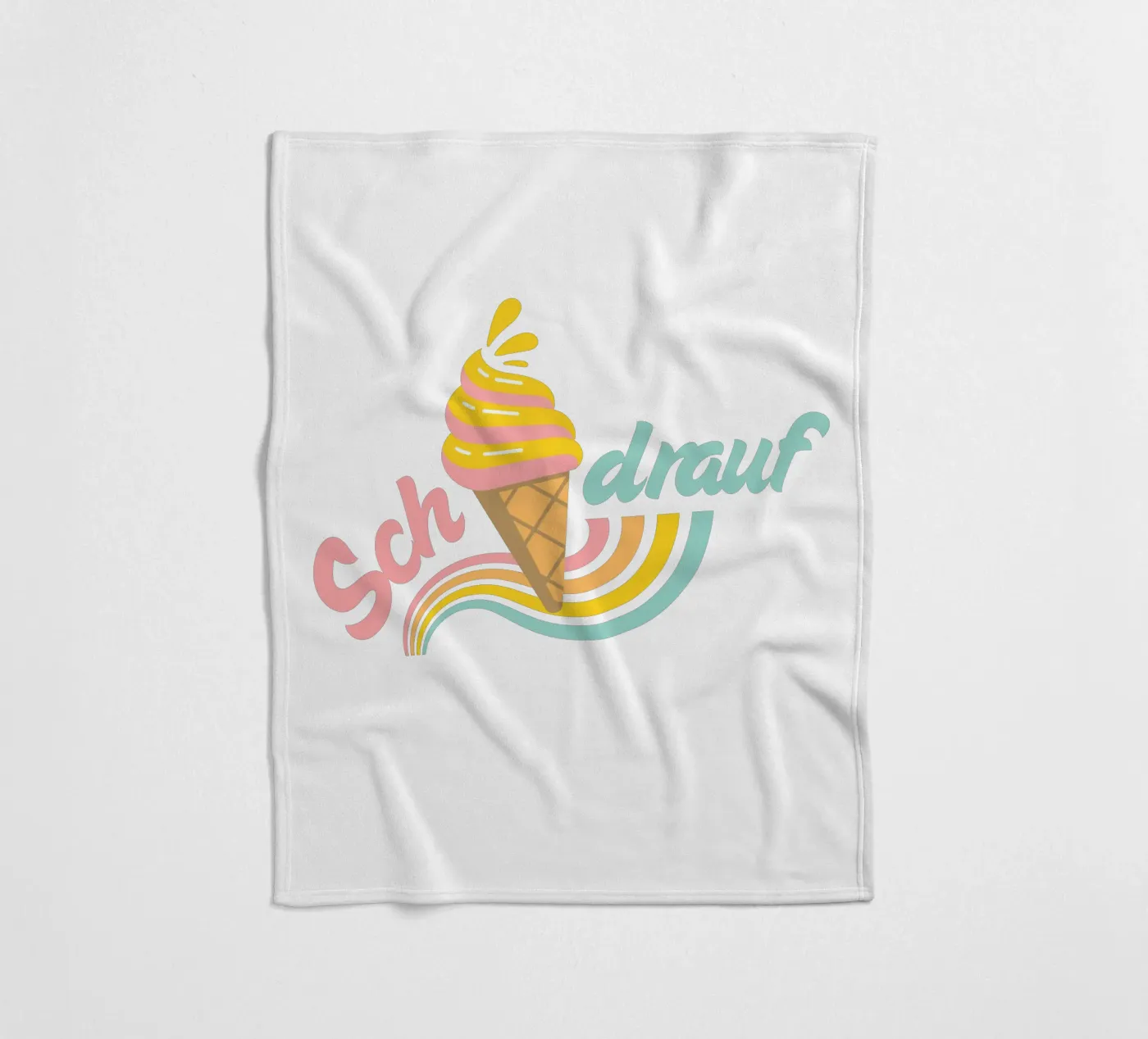 sch(eis)drauf Fleecedecke von fummelhummel