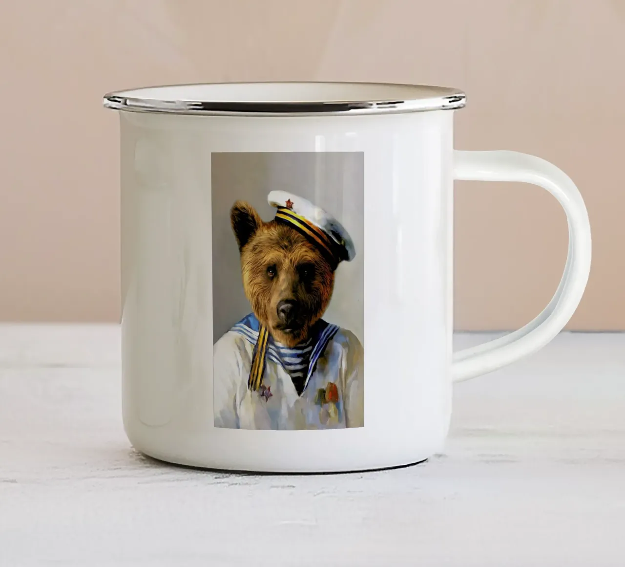 Balthazar tazza in smalto da Tein Lucasson