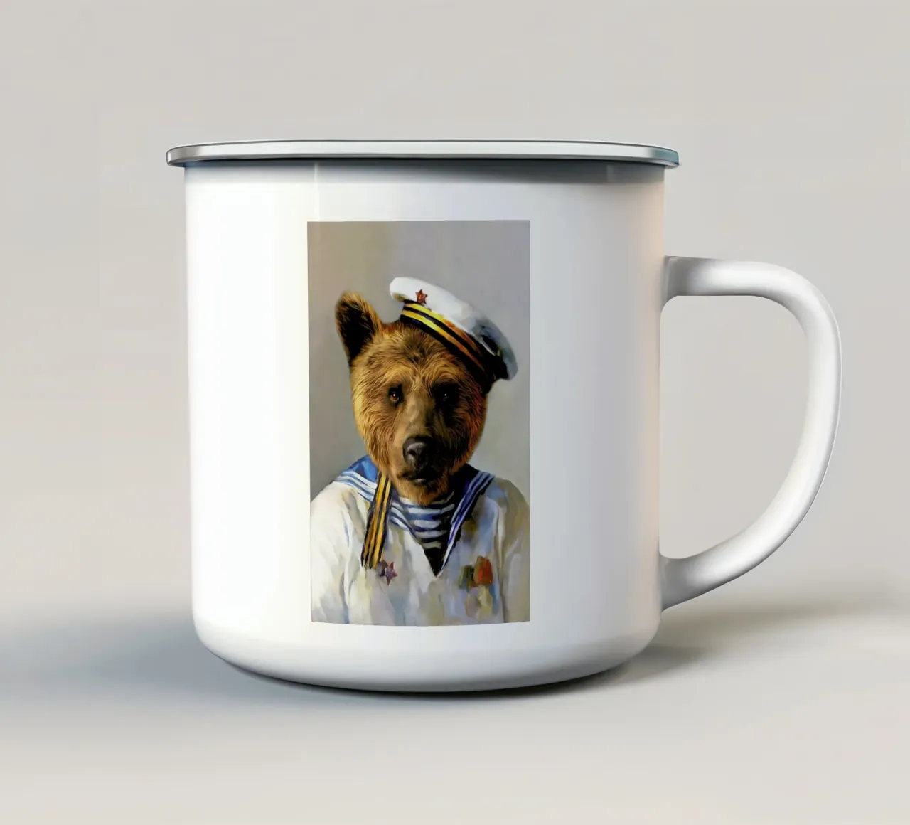 Balthazar tazza in smalto da Tein Lucasson