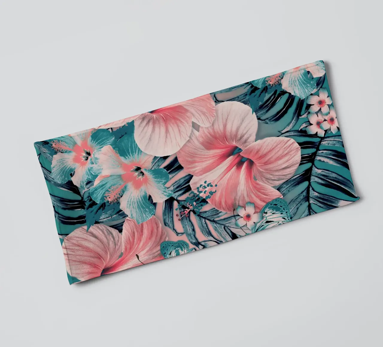 Coro Jade Aloha asciugamano da bagno da Nina May Design Studio