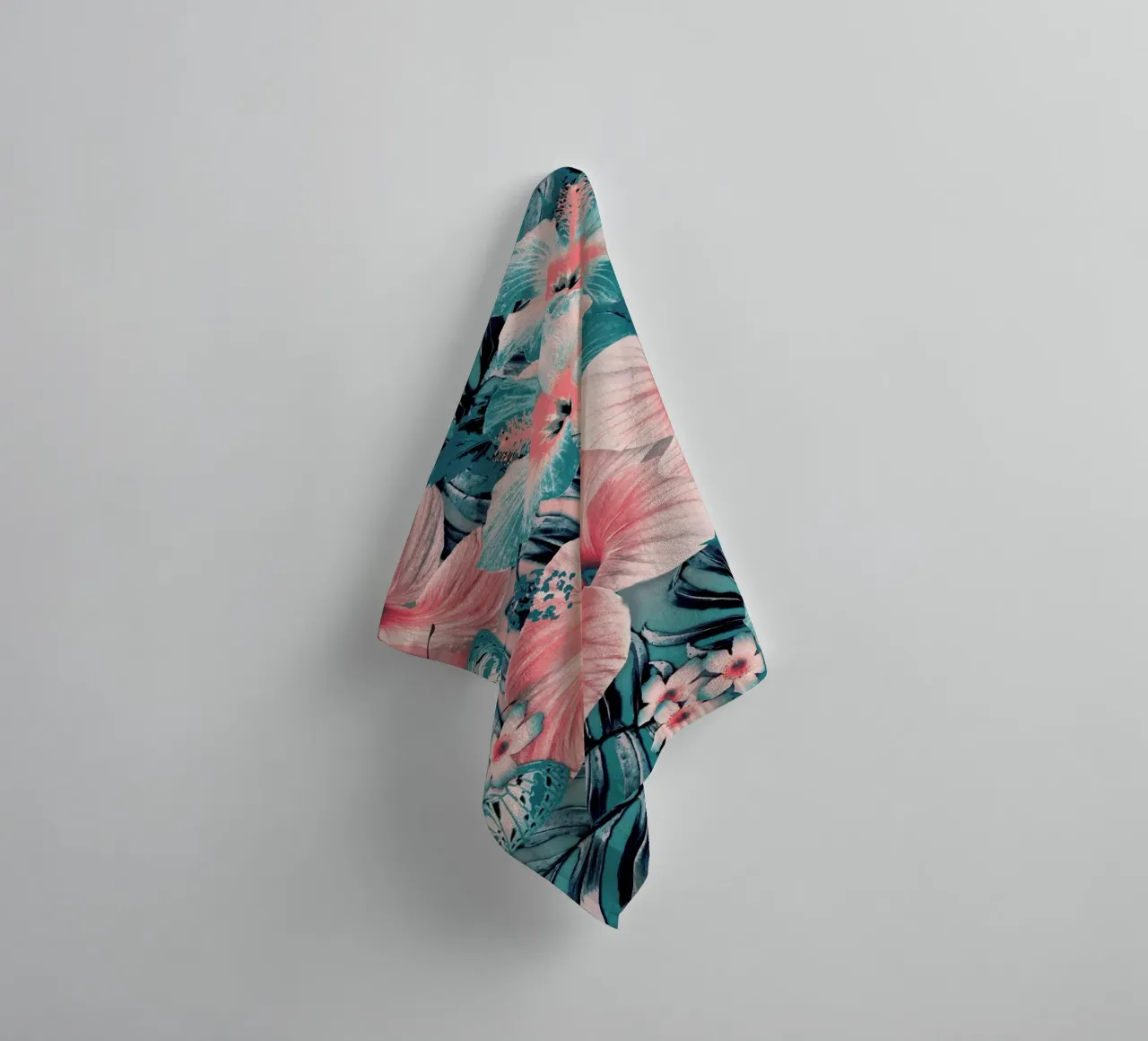 Coro Jade Aloha asciugamano da bagno da Nina May Design Studio
