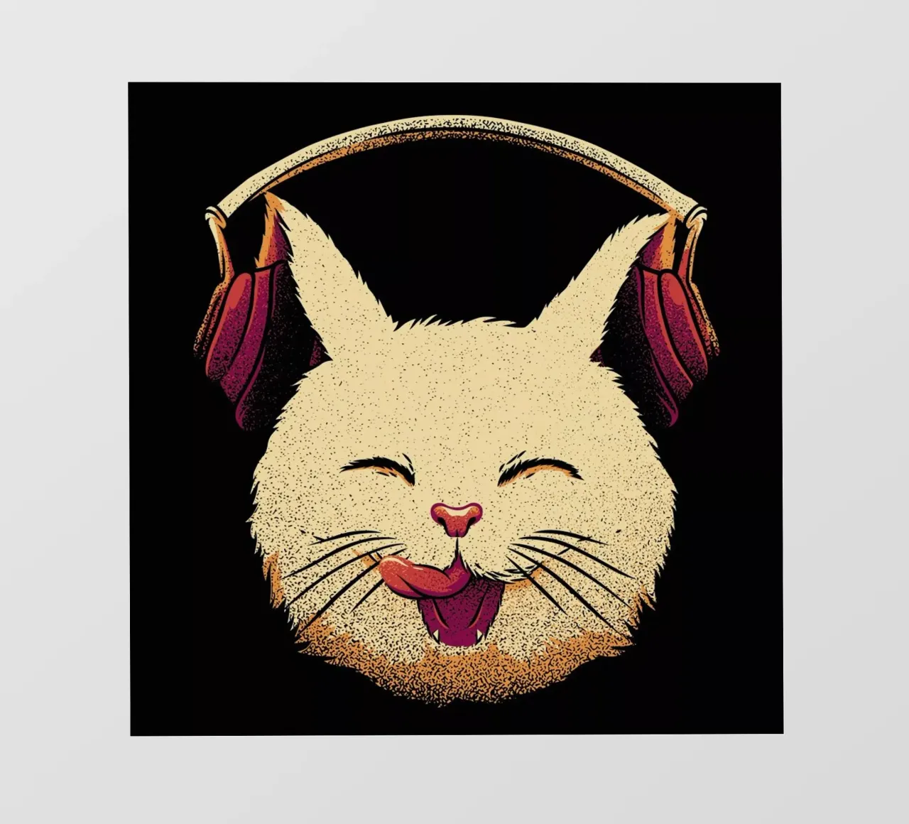 Smiling Musical Cat pellicola backlit da Tobe Fonseca
