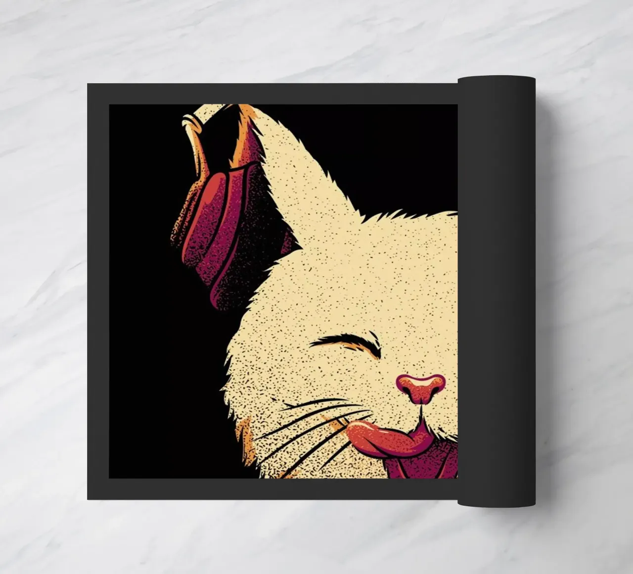 Smiling Musical Cat zerbino da Tobe Fonseca