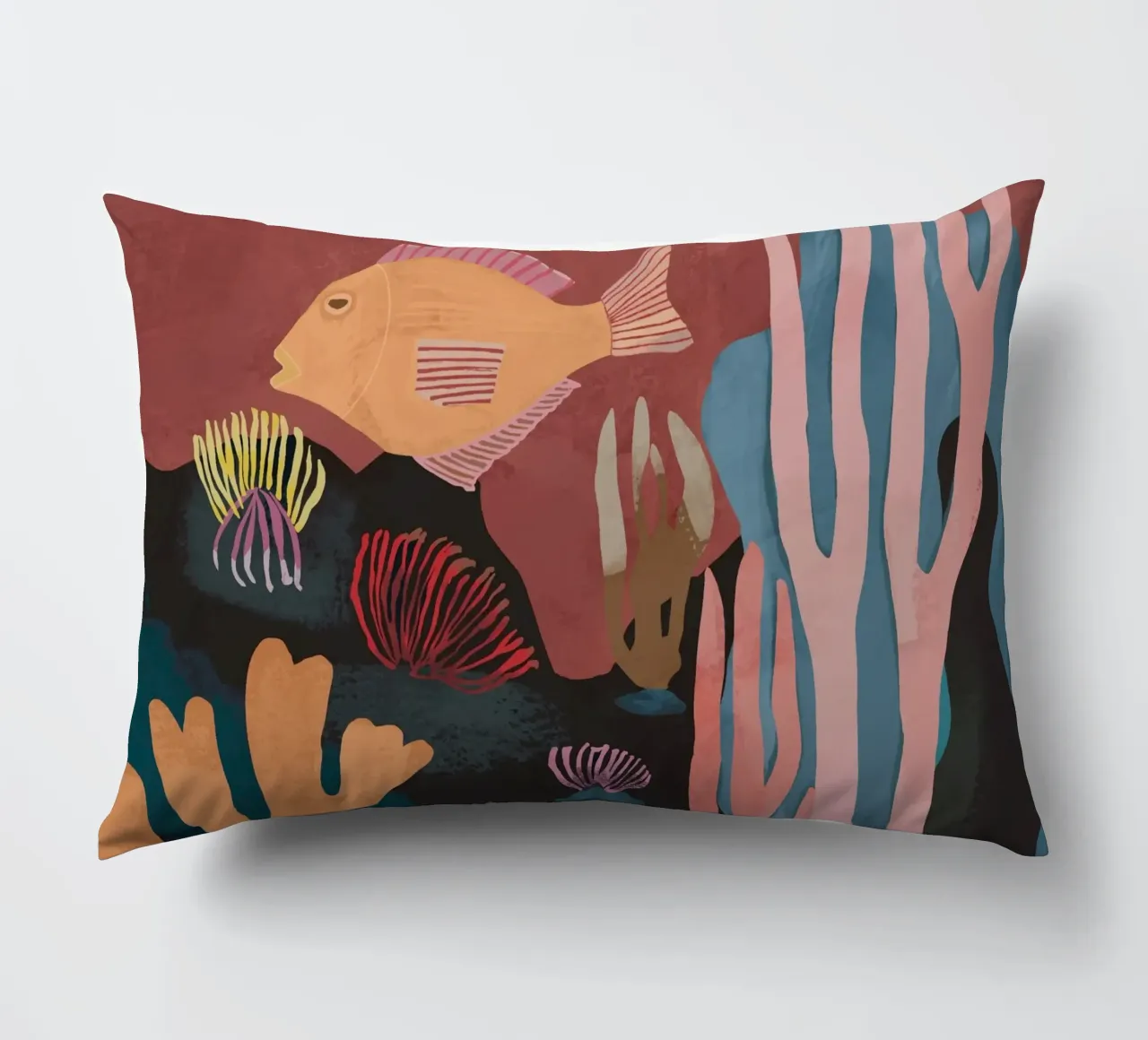 Paesaggio subacqueo cuscino da ThingDesign