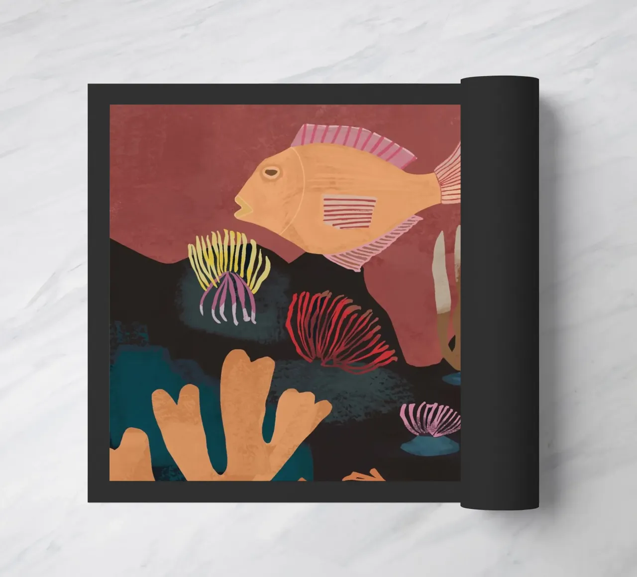Paesaggio subacqueo zerbino da ThingDesign
