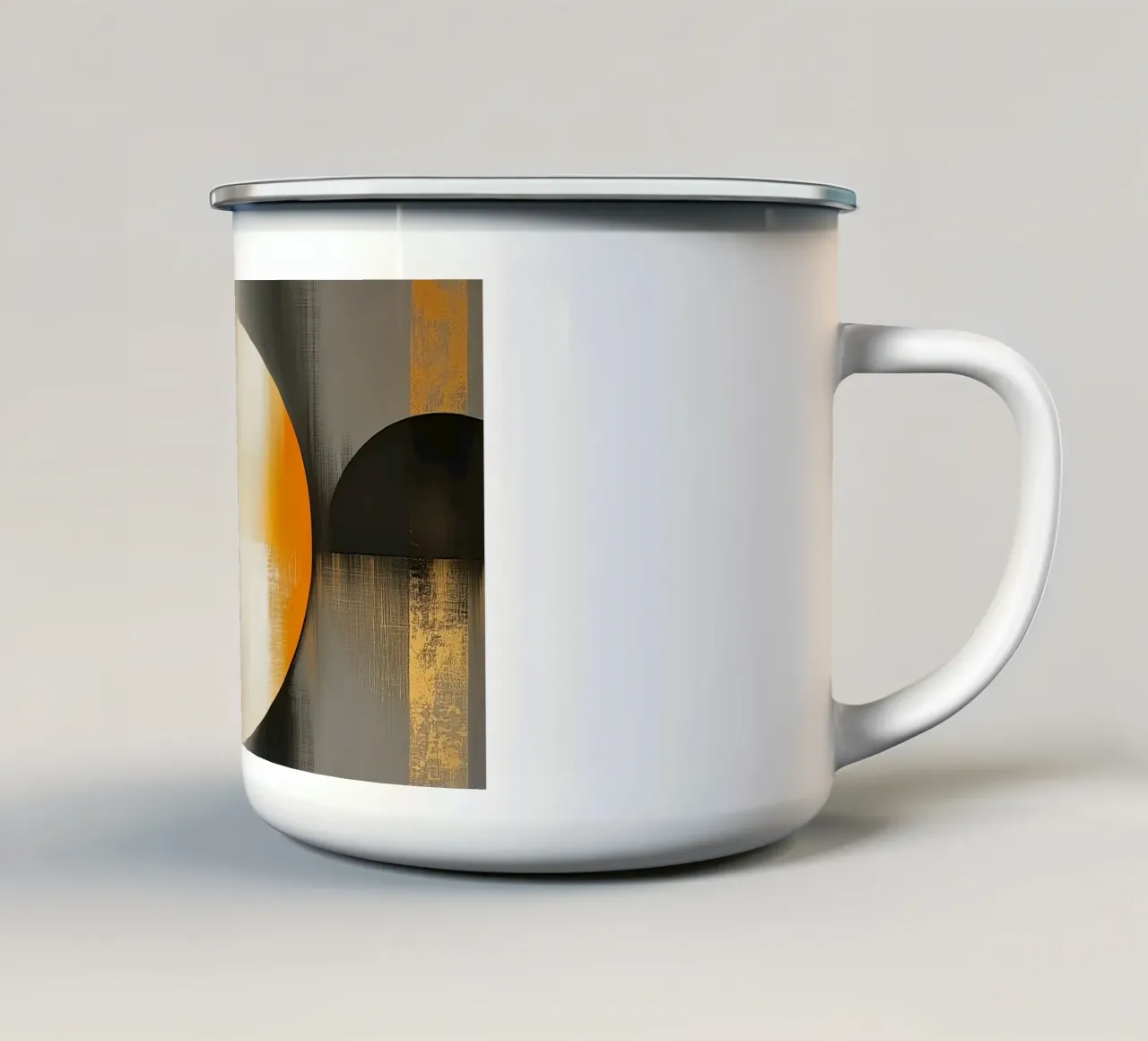 Arte da parete di Imagine tazza in smalto da Imagine