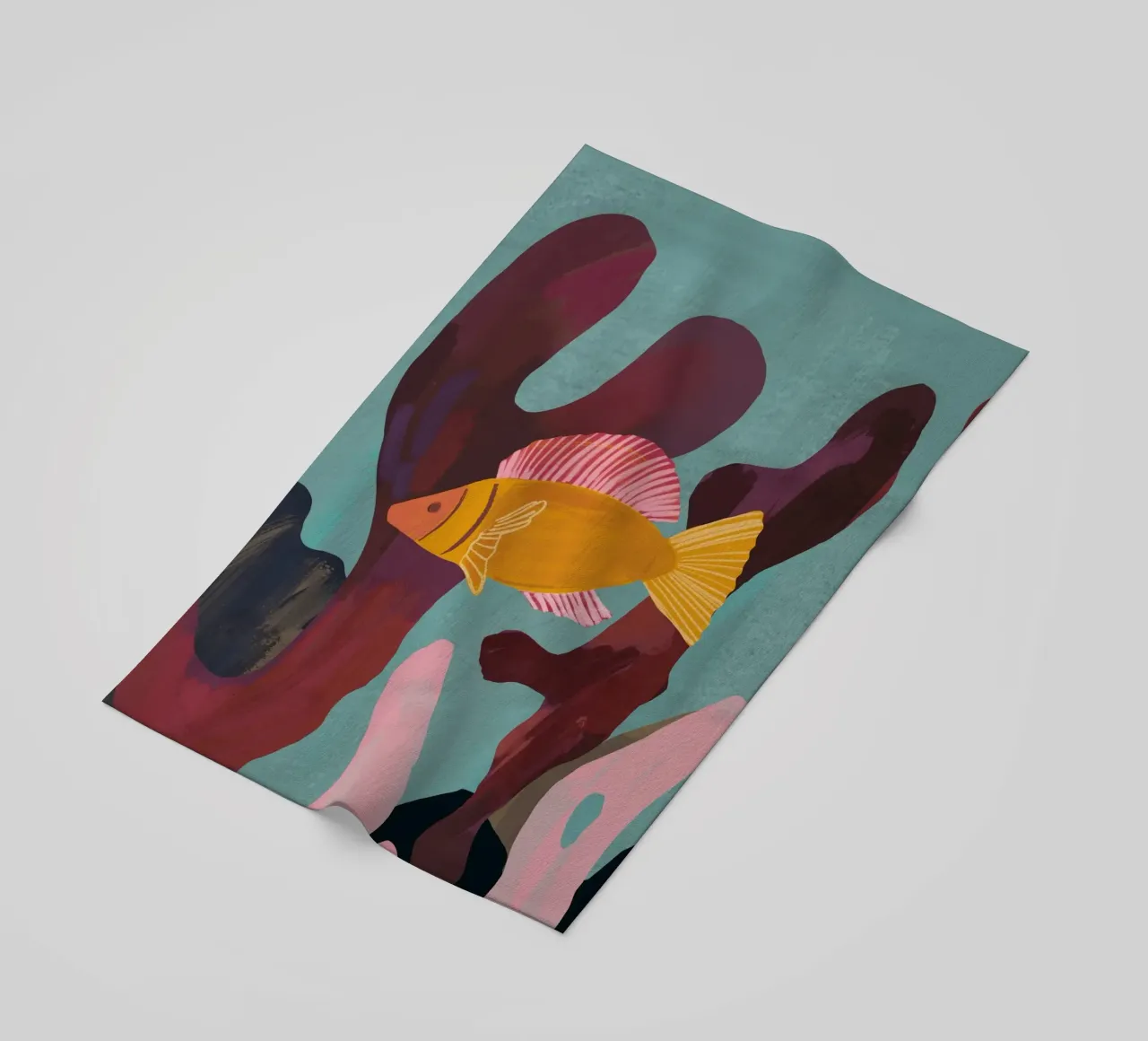 Corallo e pesci telo mare da ThingDesign