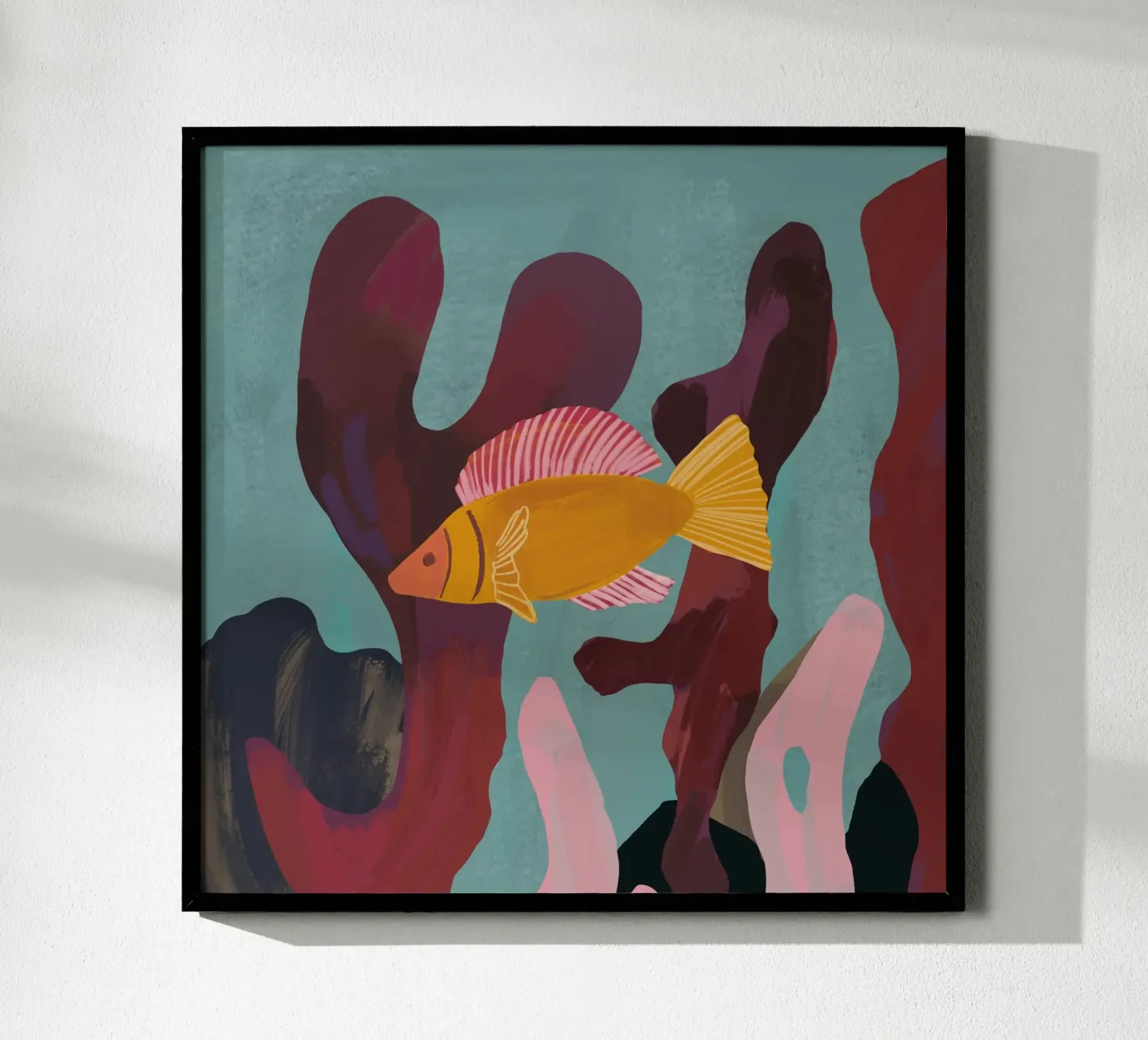 Corallo e pesci poster da ThingDesign