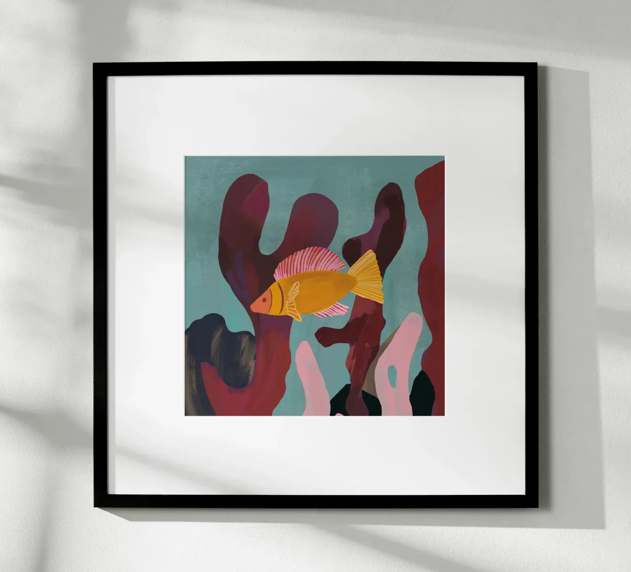 Coral and Fish poster da ThingDesign