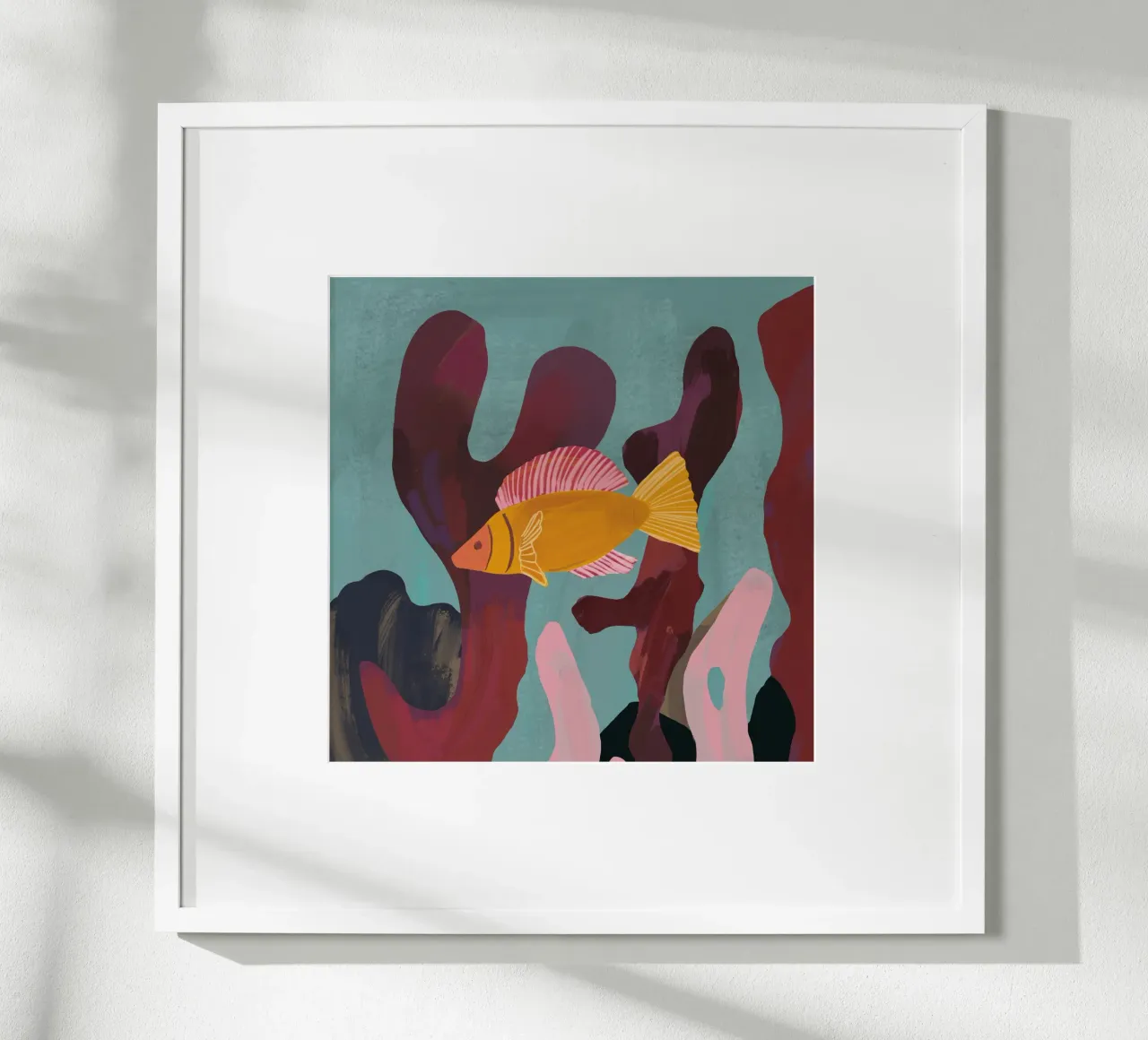 Coral and Fish poster da ThingDesign