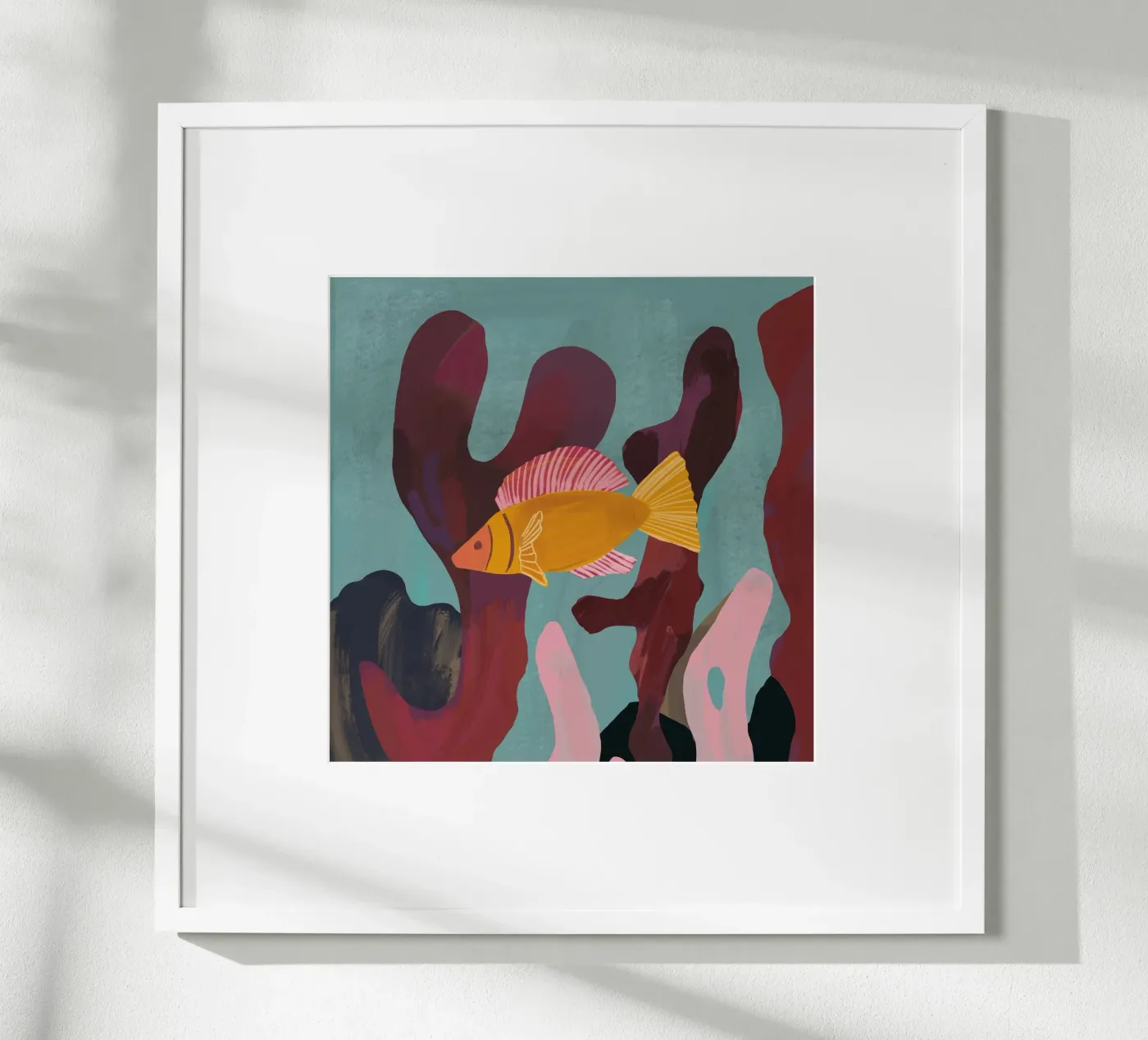 Corallo e pesci poster da ThingDesign