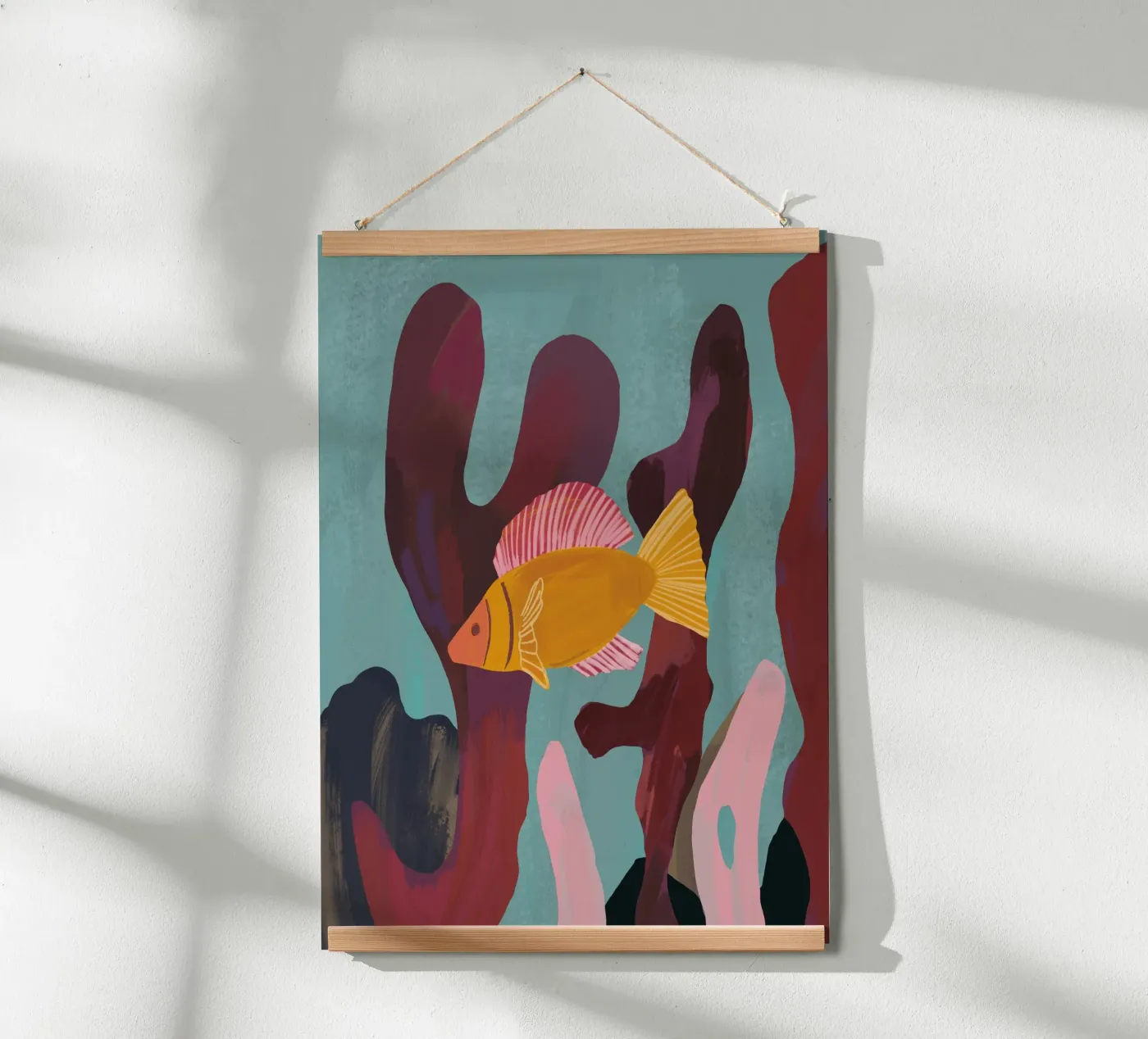 Corallo e pesci poster da ThingDesign