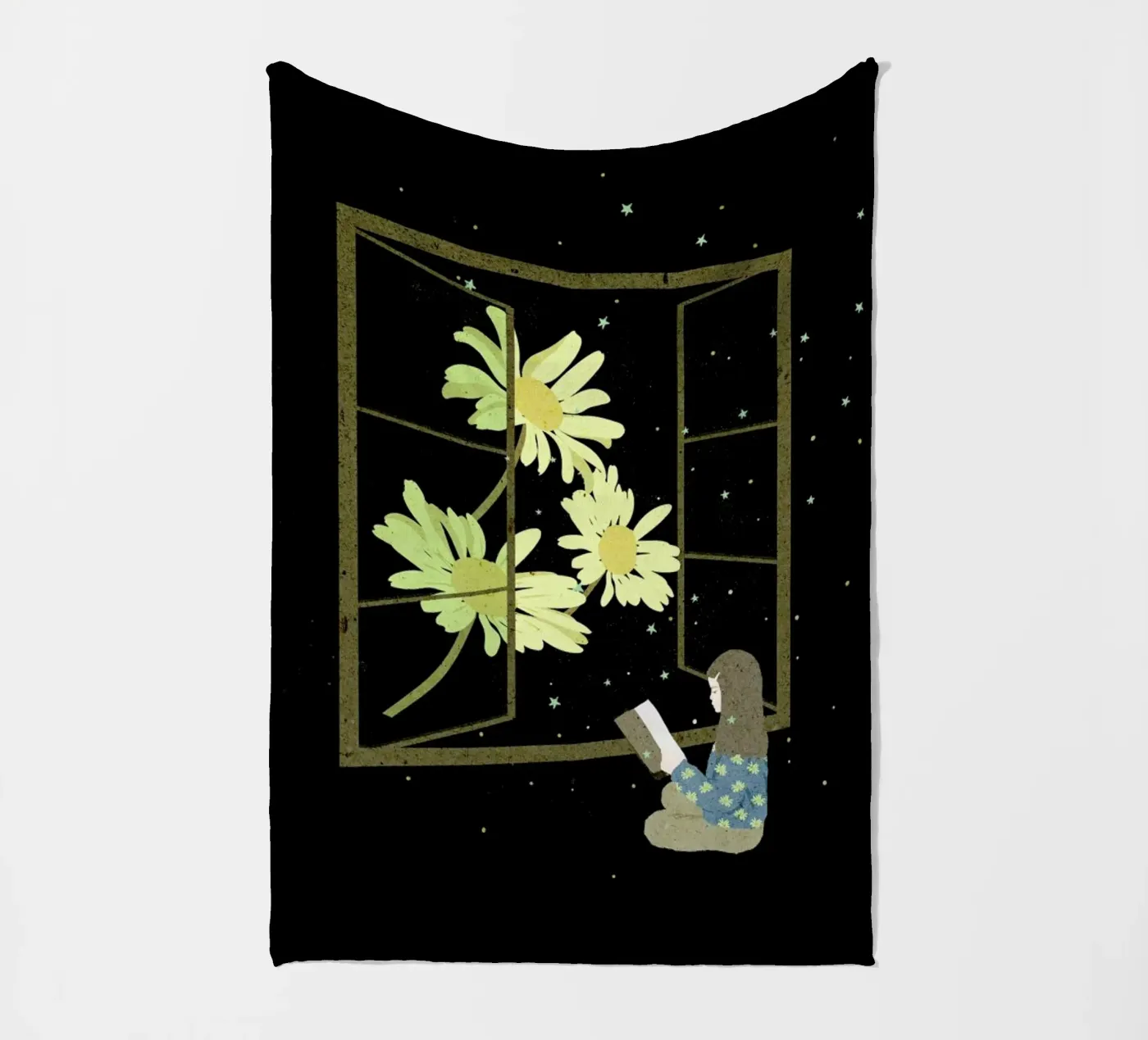 Falling In Fleecedecke von Duong Tu Tran